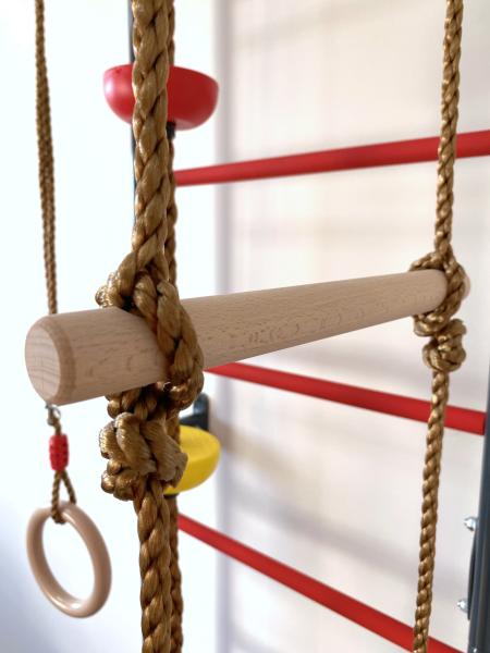 Švedijos siena vaikams RESTPRO® KID-1 pilka-raudona