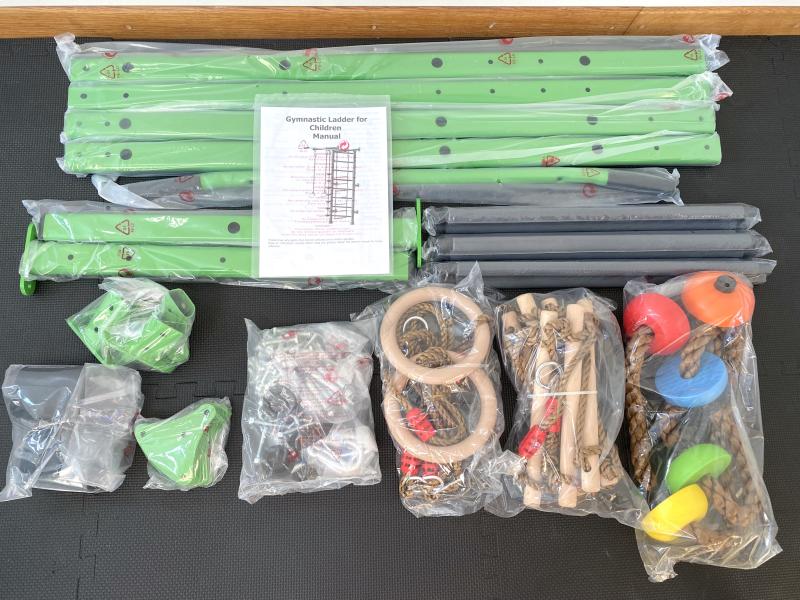 Švedijos siena vaikams RESTPRO® KID-1 žalia