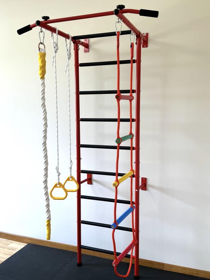 Švedijos sienos vaikams KID-2 raudona