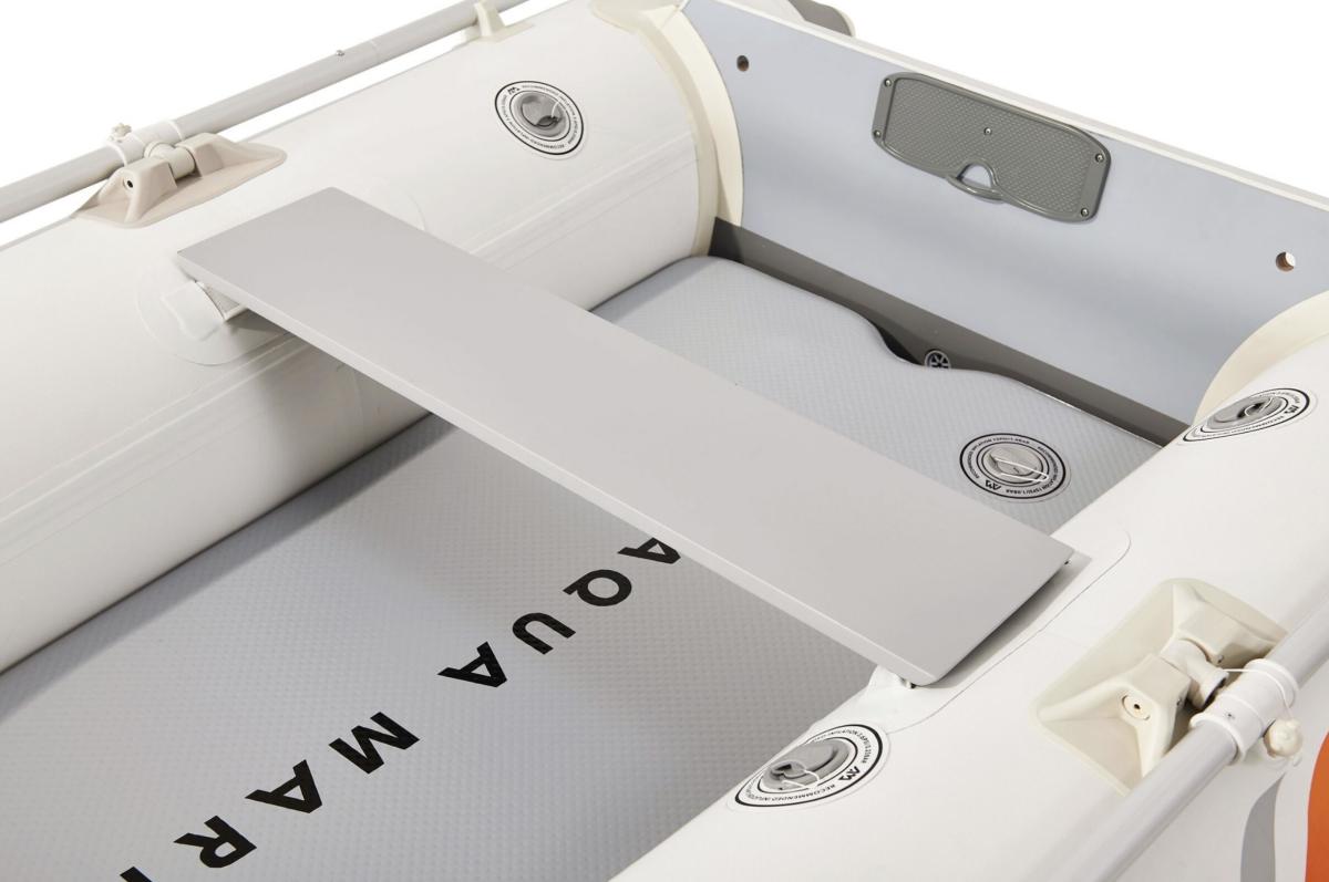 Įpūsti 2+1 sėdimosios valties valtis Aqua Marina U-Deluxe 250x140 cm, BT-UD250