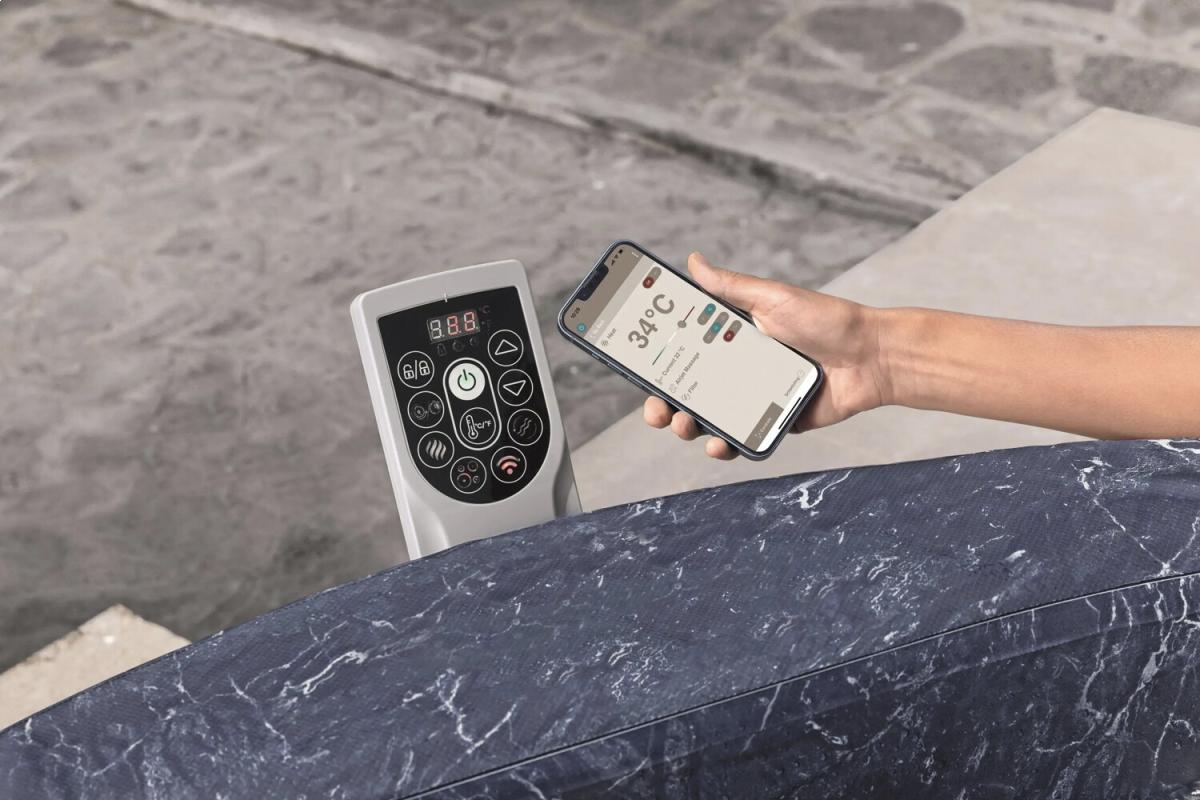 Bestway LAY-Z-SPA Toronto Energy-Efficient AirJet - jacuzzi vorobas 5-7 asmenims (6001W)