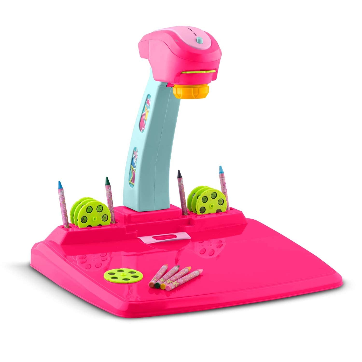Ricokids 772000 piešimo mokymo projektorius - rožinis
