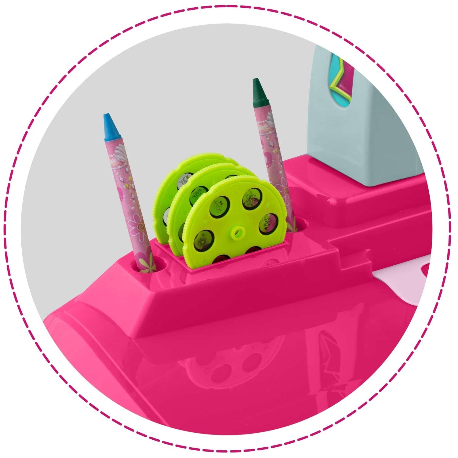 Ricokids 772000 piešimo mokymo projektorius - rožinis