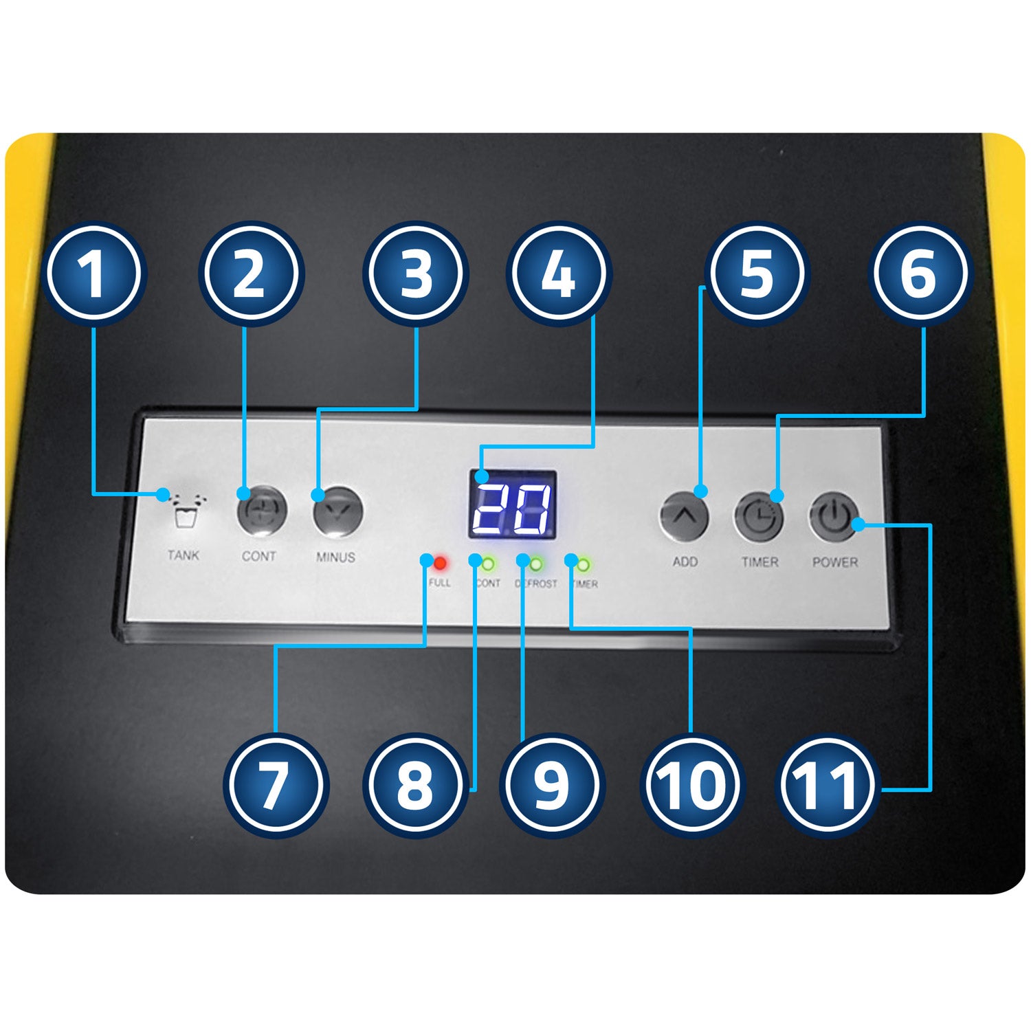 Pramonės oro džiovintuvas 50l/24h Humberg HM-481