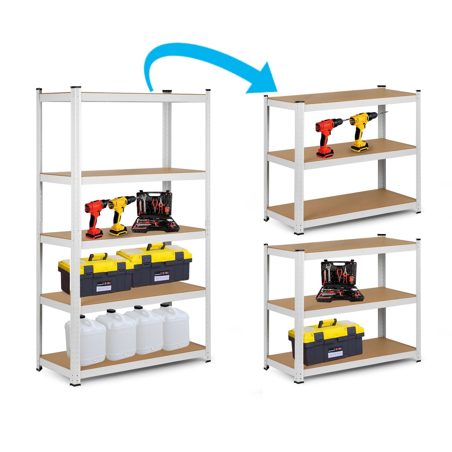 Metalinė sandėlio lentelė 150 x 75 x 30 Humberg 4841