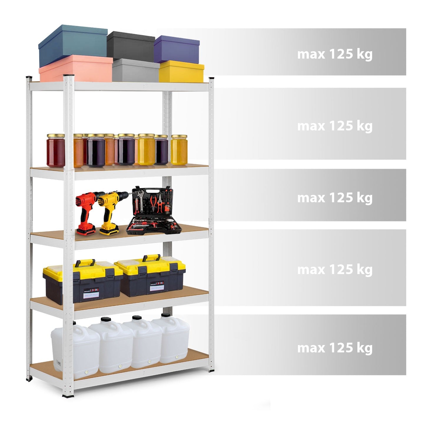 Metalinė sandėlio lentelė 150 x 75 x 30 Humberg 4841