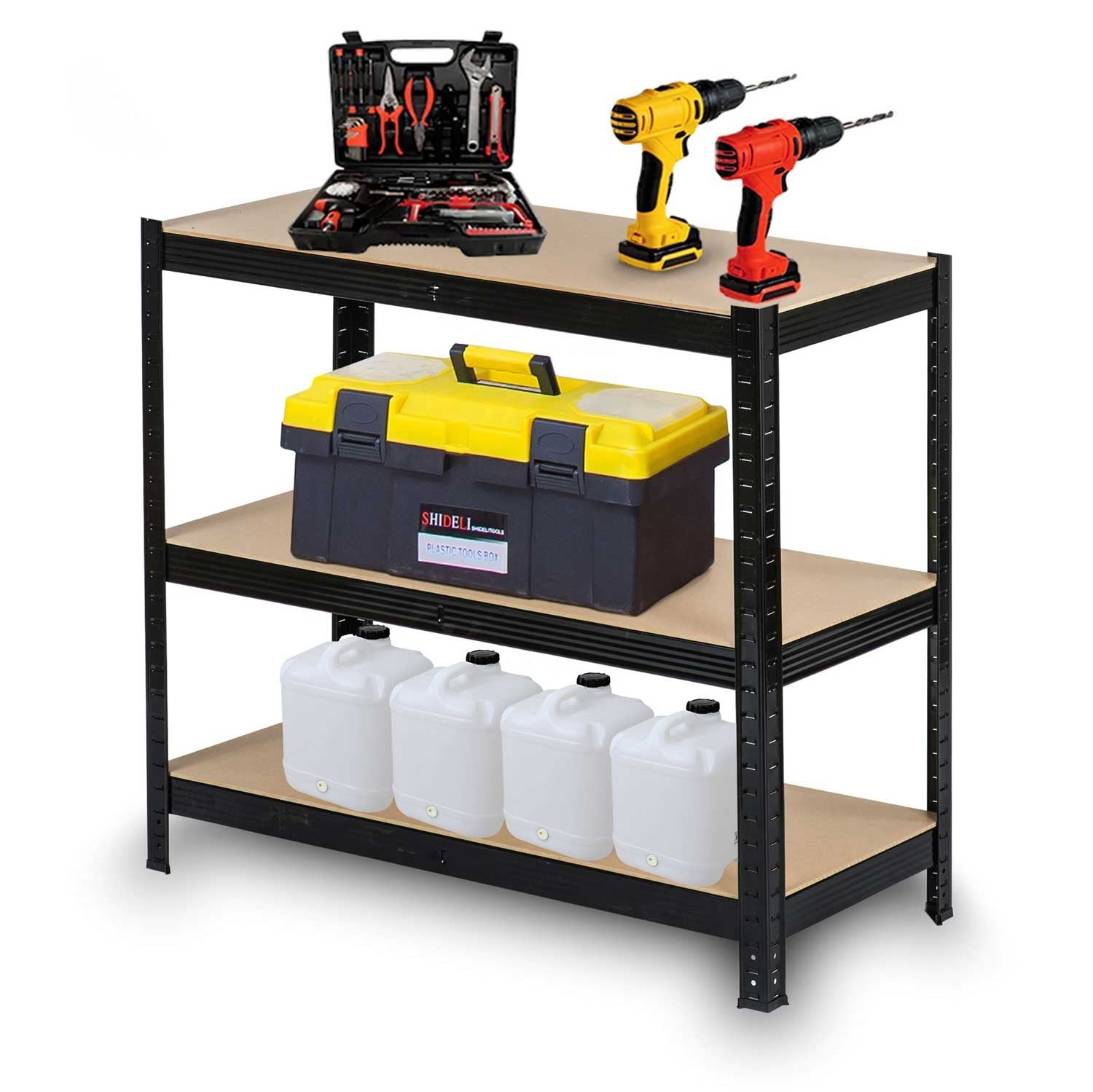 150 x 75 x 30 cm metalinė sandėlio lentelė