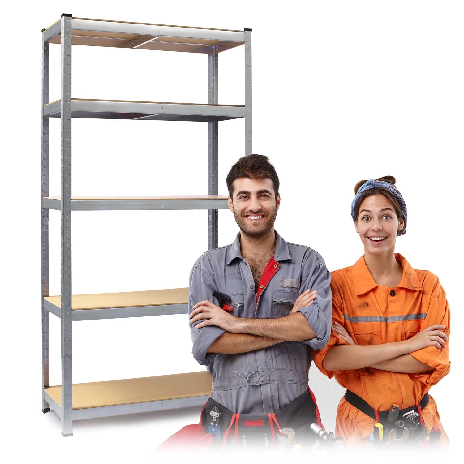 Metalinė sandėlio lentelė 180 x 100 x 50 cm Humberg 4849