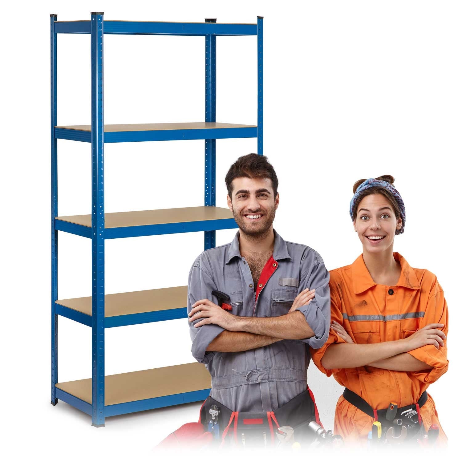 Metalinė sandėlio lentelė 180 x 90 x 40 cm Humberg 4848