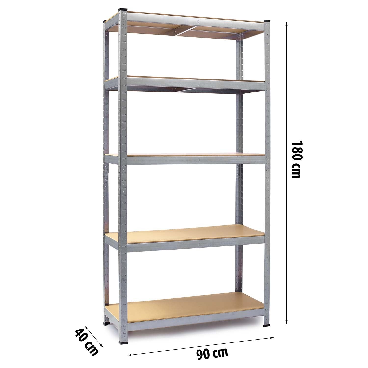 180 x 90 x 40 cm metalinė sandėlio lentelė Humberg HR-812