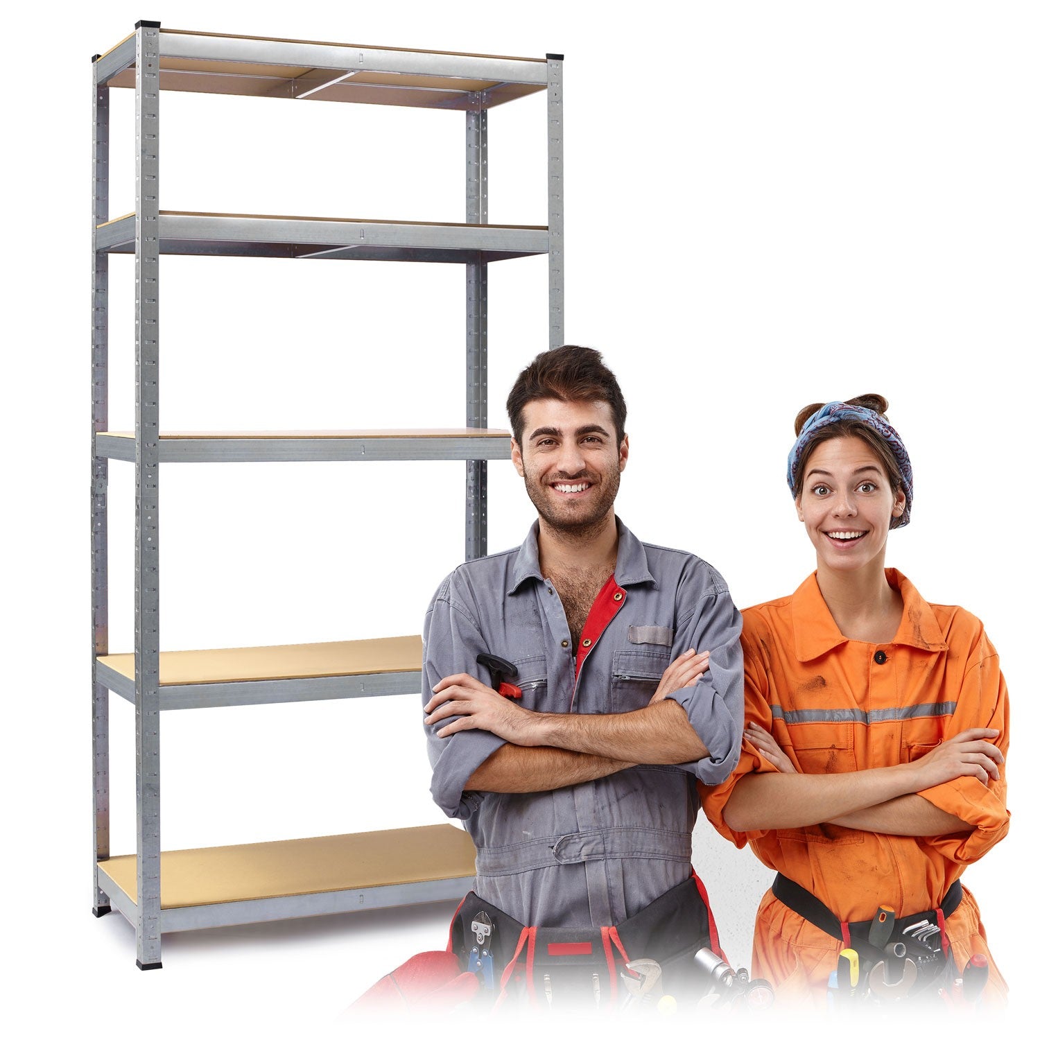 180 x 90 x 40 cm metalinė sandėlio lentelė Humberg HR-812 + dangtelis nemokamai