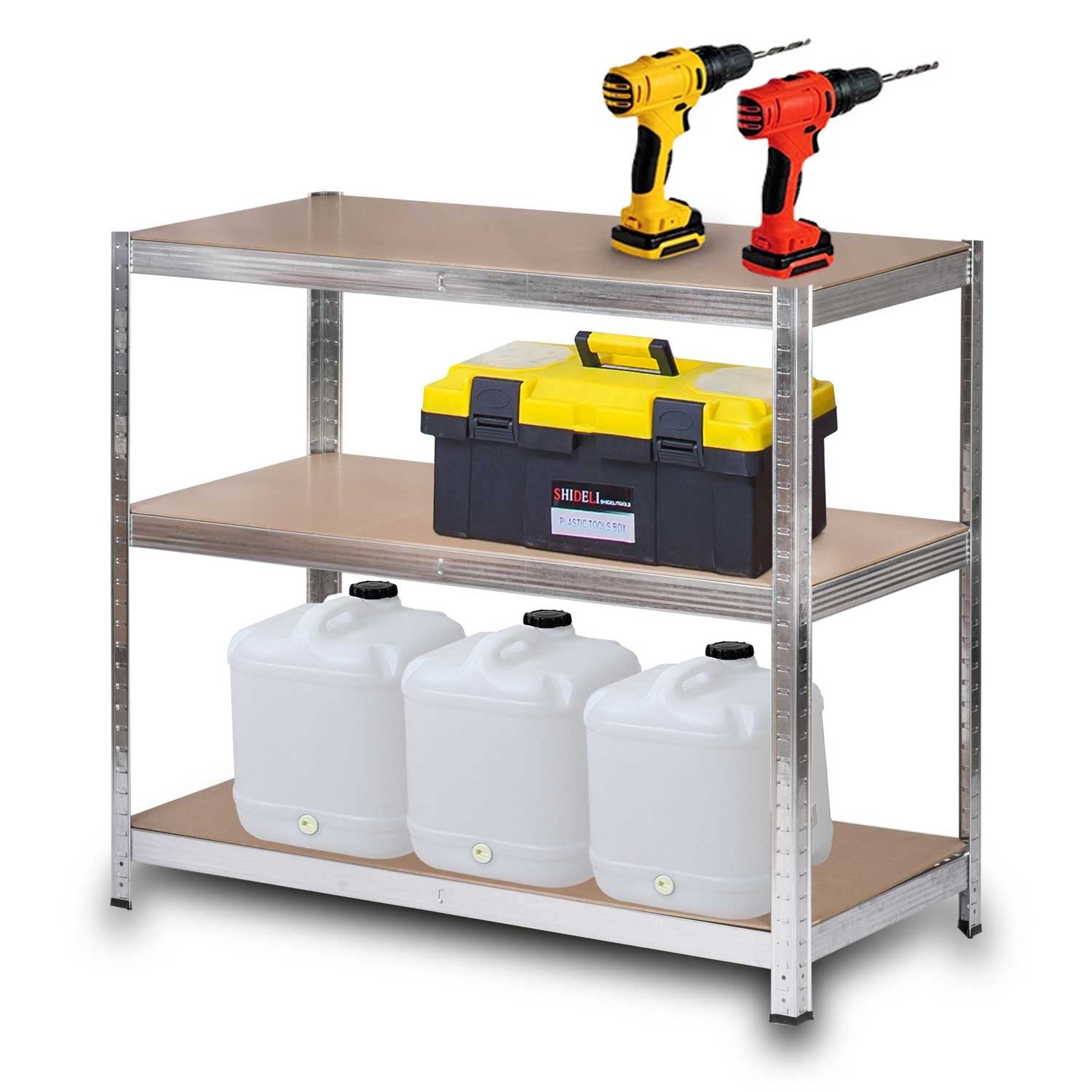 222 x 110 x 50 cm metalinė sandėlio lentelė Humberg HR-815