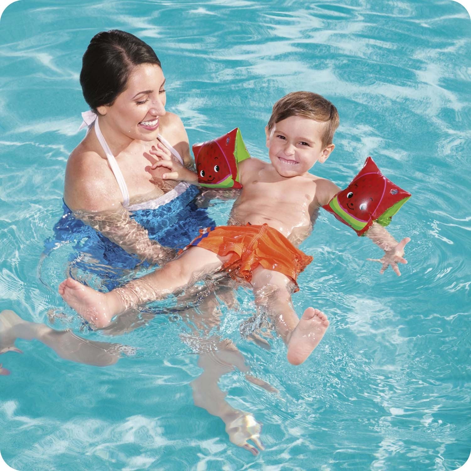 Vaikų plaukimo pirštinės Bestway 32042 ananas