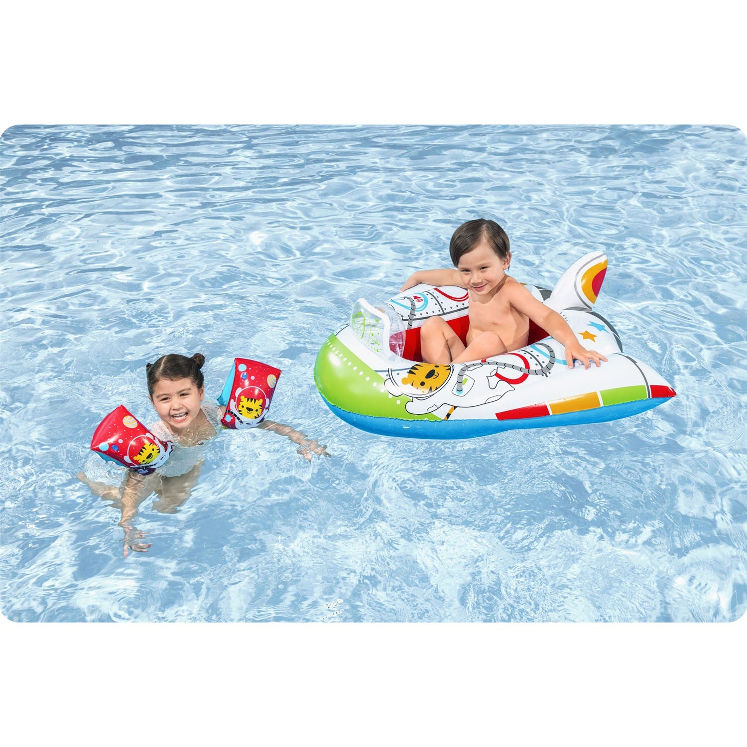 Tigrinės 30 x 15 cm Bestway 32102 vaikų plaukimo pirštinės