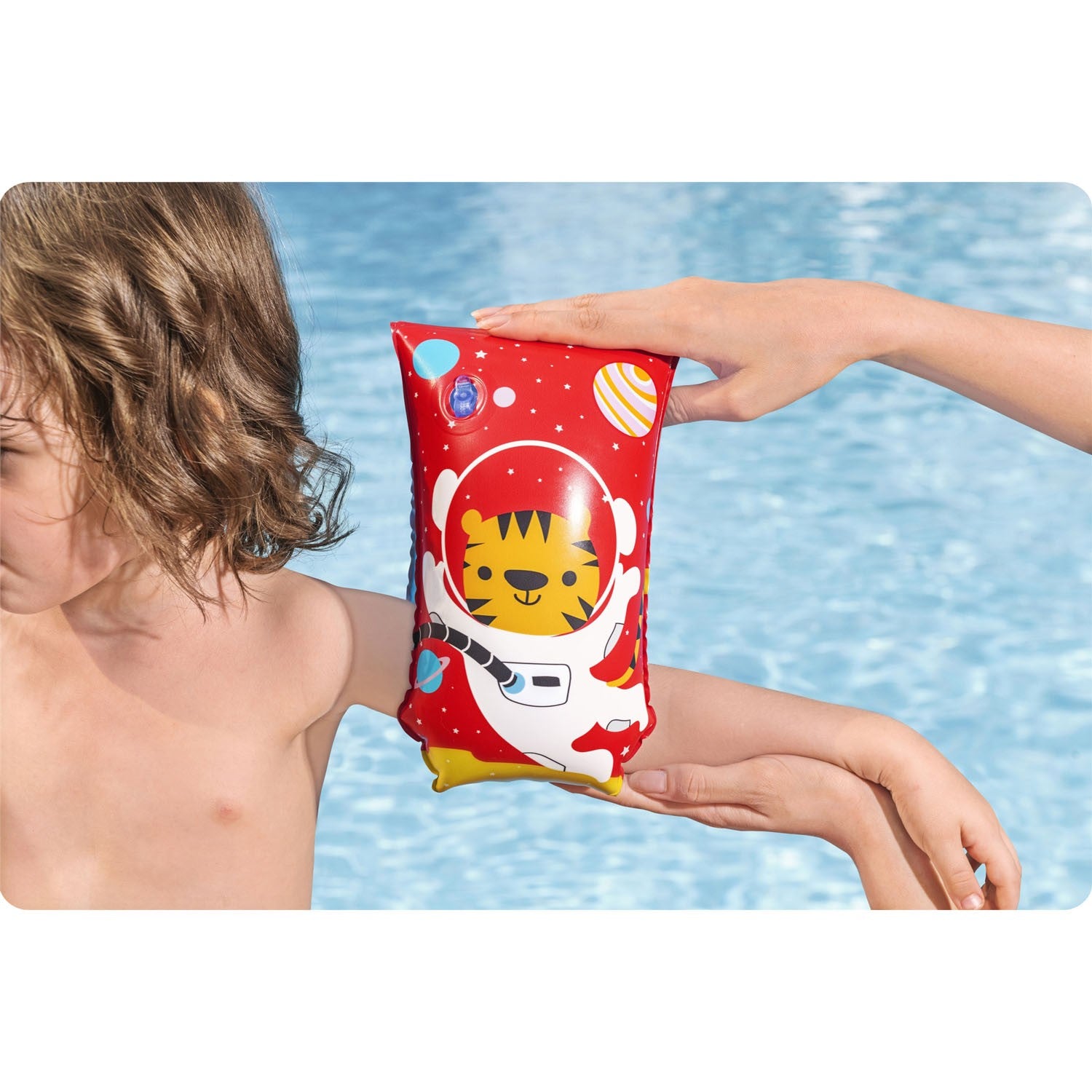 Tigrinės 30 x 15 cm Bestway 32102 vaikų plaukimo pirštinės