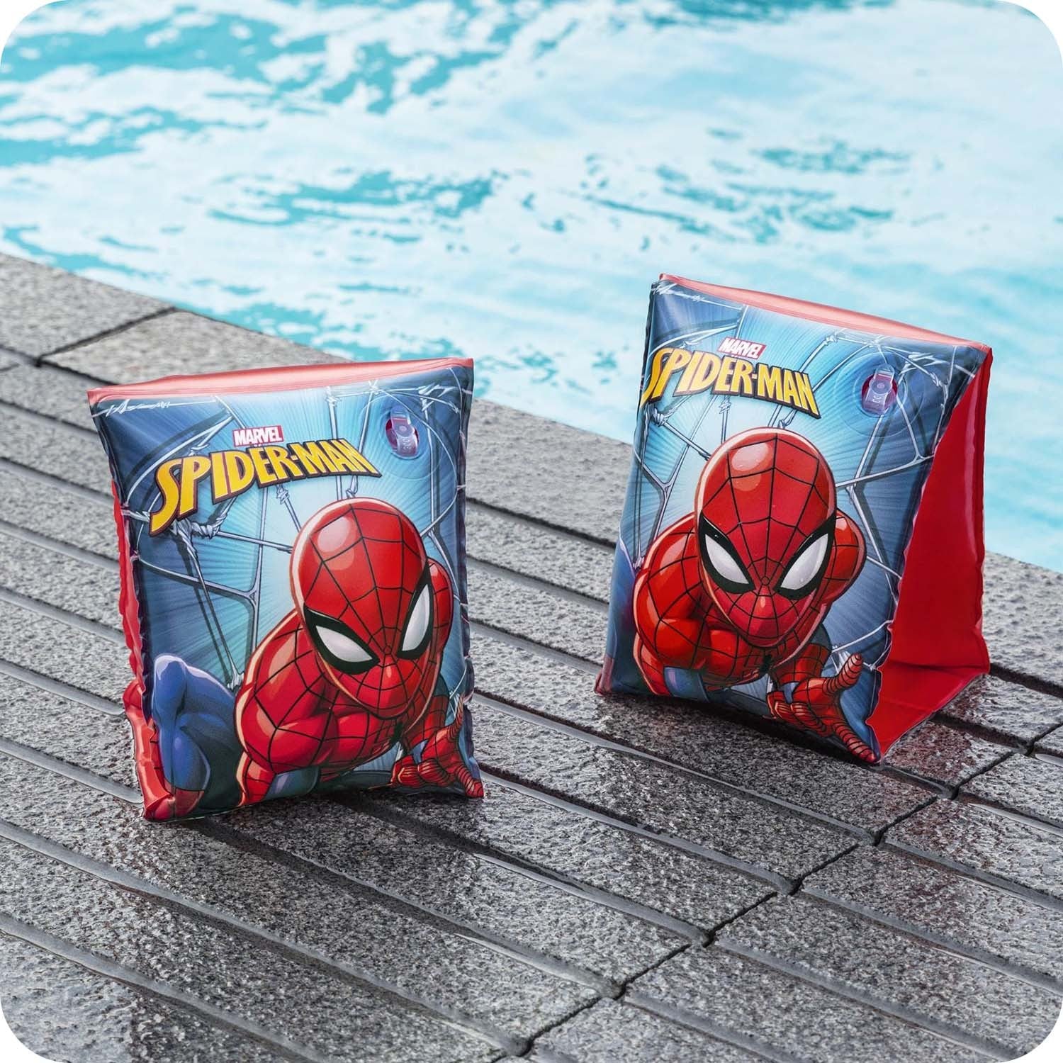 "Spiderman" plaukimo pirštinės 23 x 15 cm