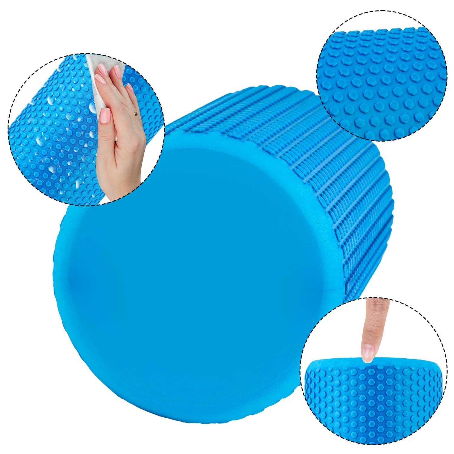 EVA NS-963 mėlynas pratimų ritinio ritinys