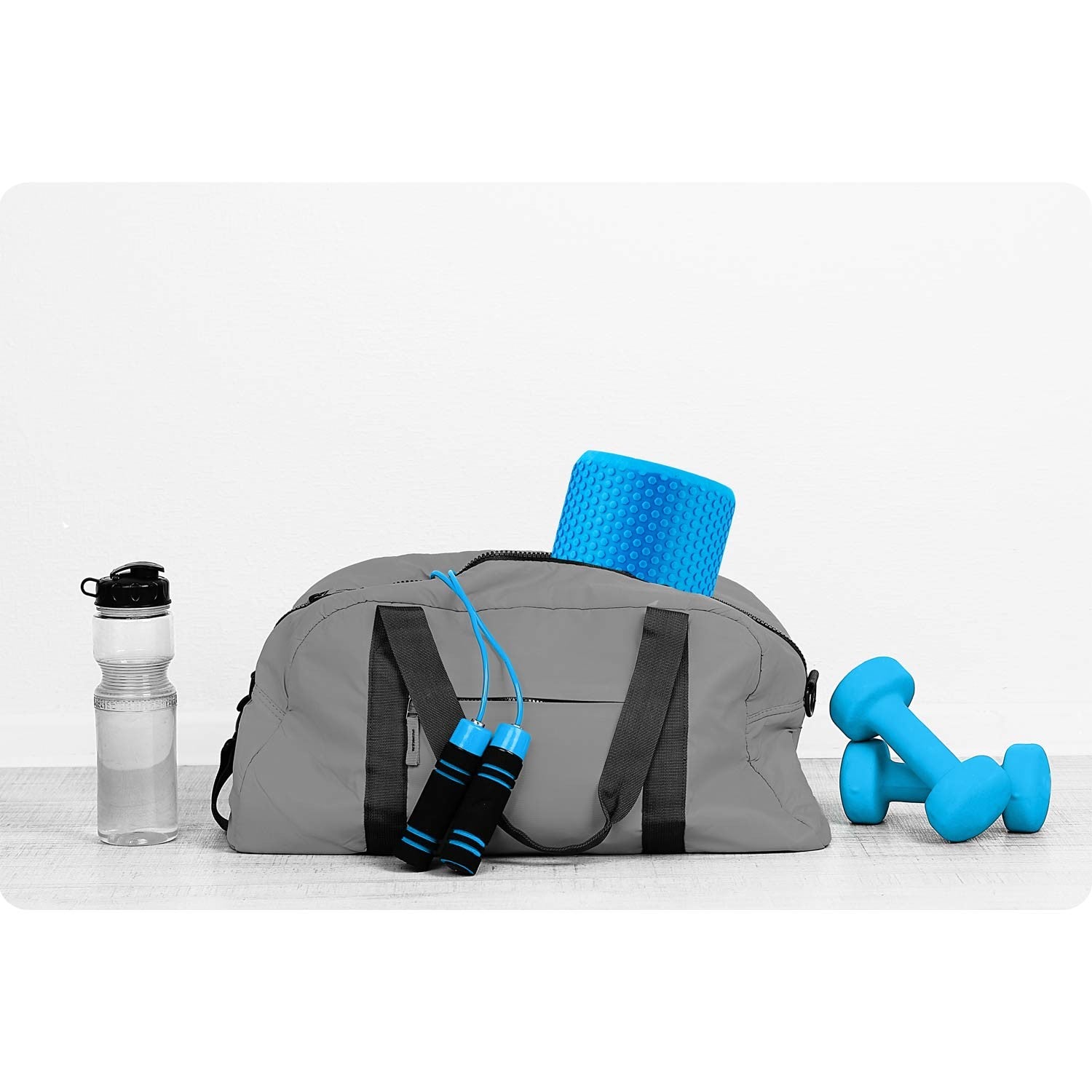 EVA NS-963 mėlynas pratimų ritinio ritinys