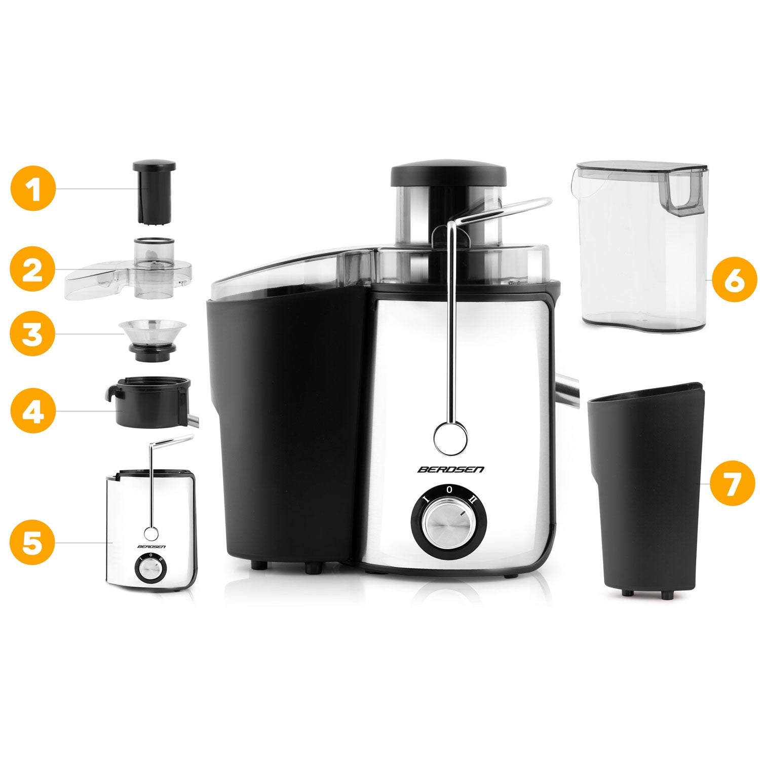 600 W BD-750 Berdsen juodasis sukabintuvas