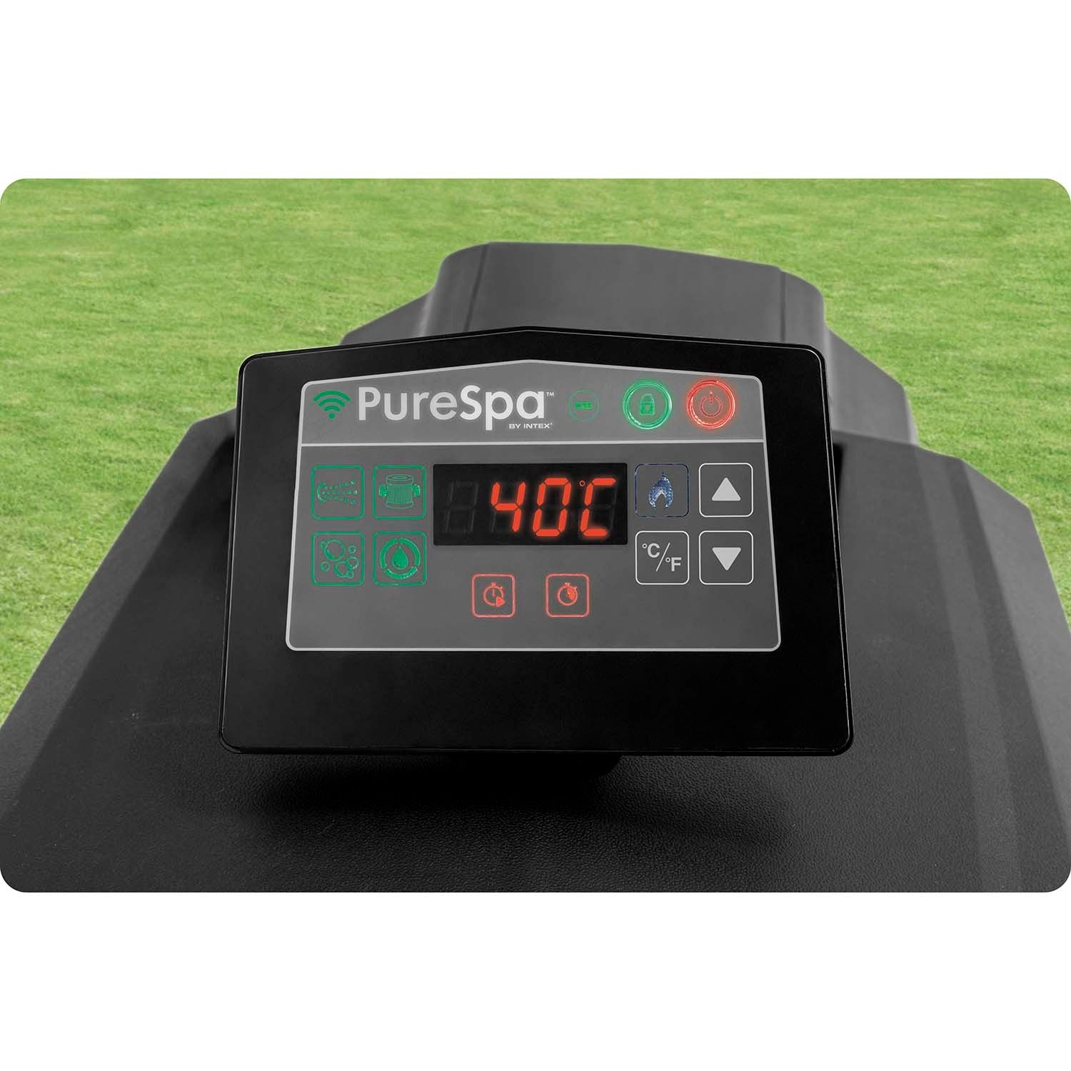 4 asmenų INTEX 28458 džiovinamieji hidromasažo SPA