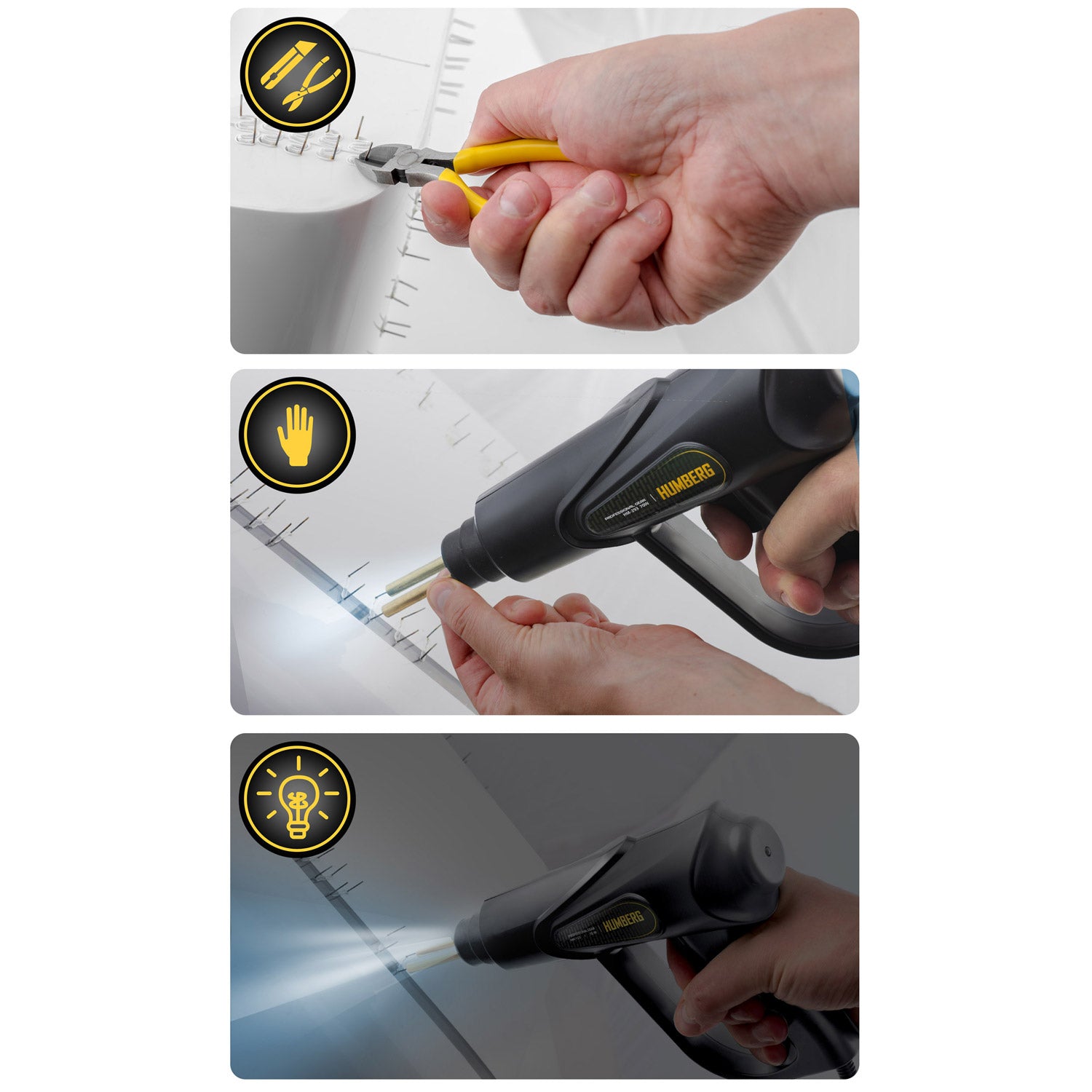 Plastinė suvirinimo mašina 70 W Humberg HM-293