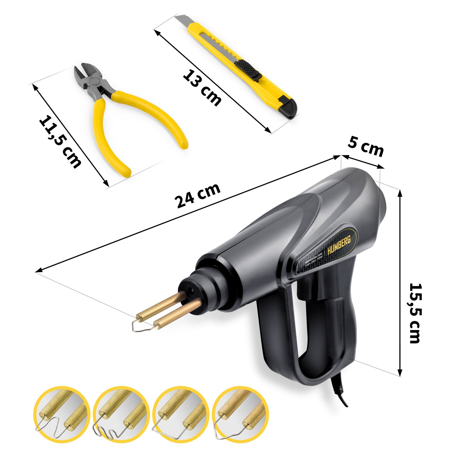 Plastinė suvirinimo mašina 70 W Humberg HM-293