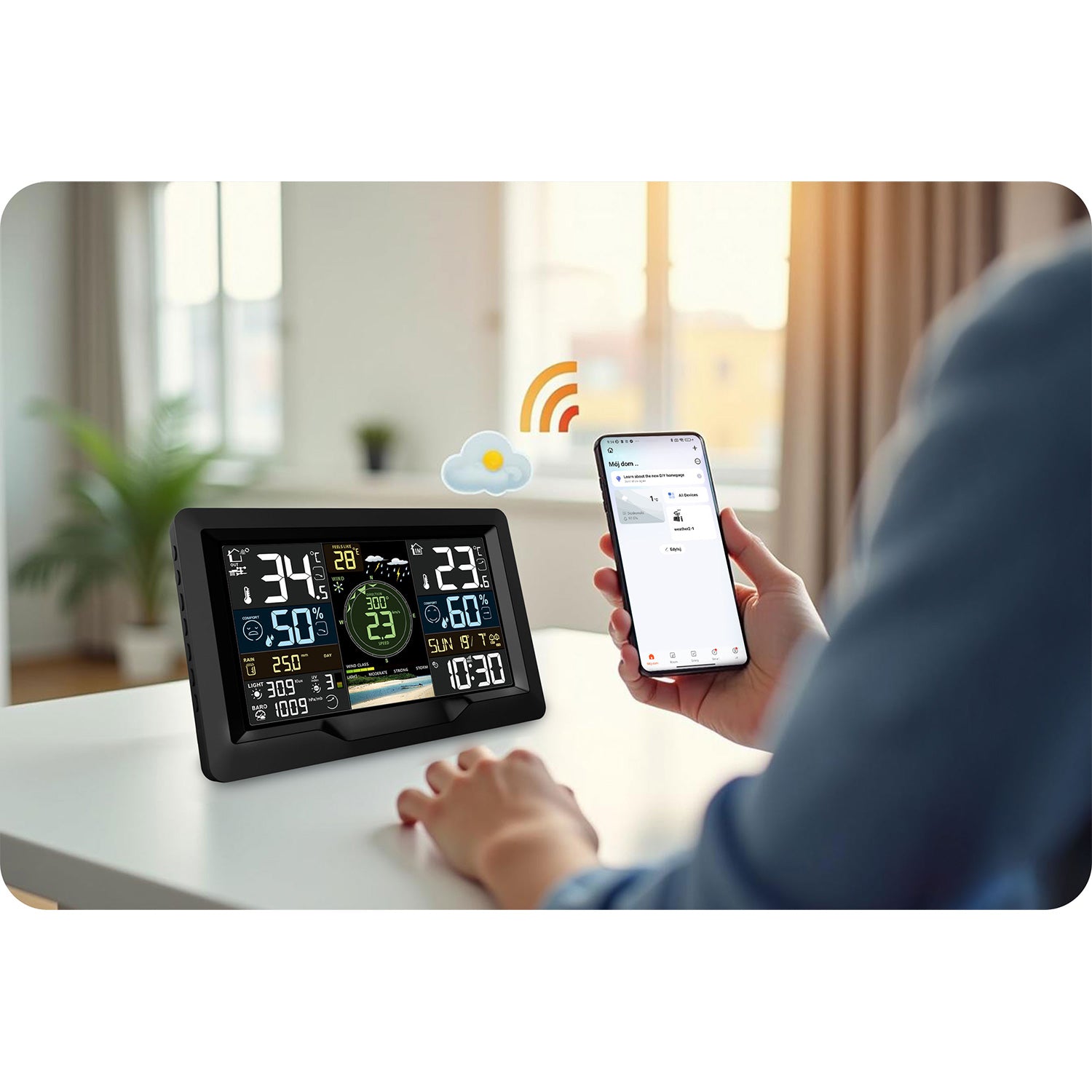 Vandenų ir lietaus stebėjimo stotis BD-914 juoda