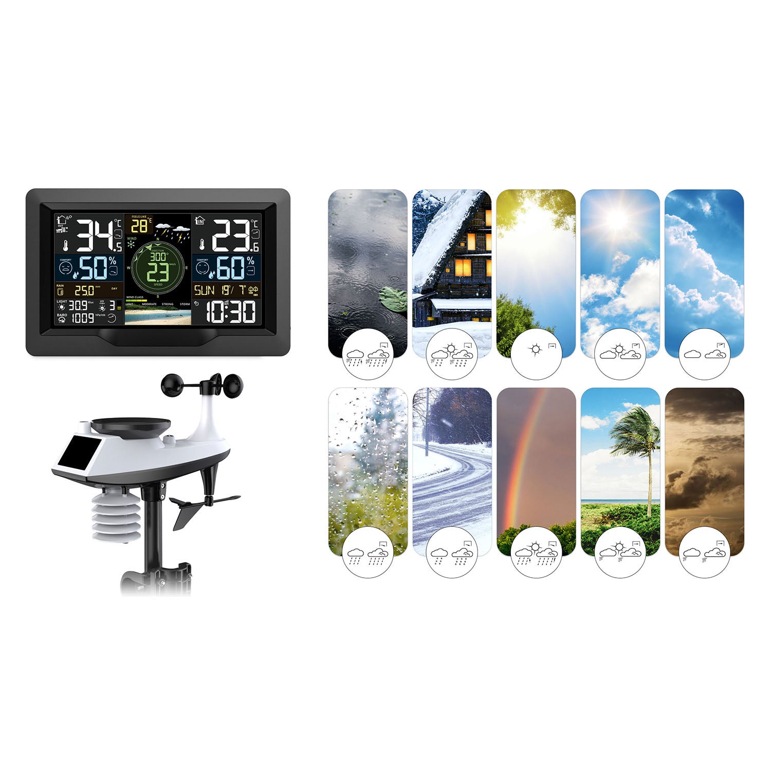 Vandenų ir lietaus stebėjimo stotis BD-914 juoda