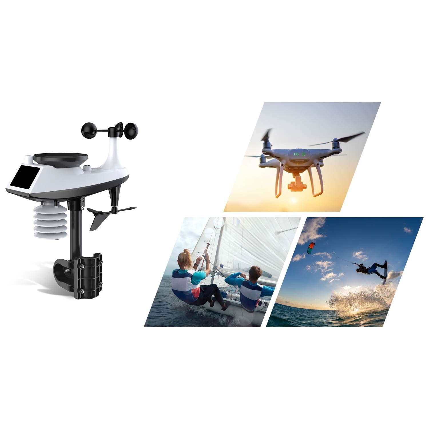 BD-905 grafito ekrano meteorologijos stotis