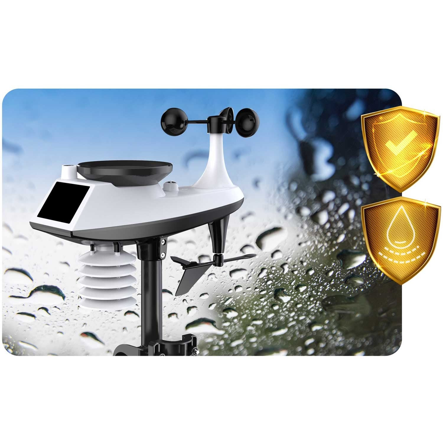 BD-905 grafito ekrano meteorologijos stotis