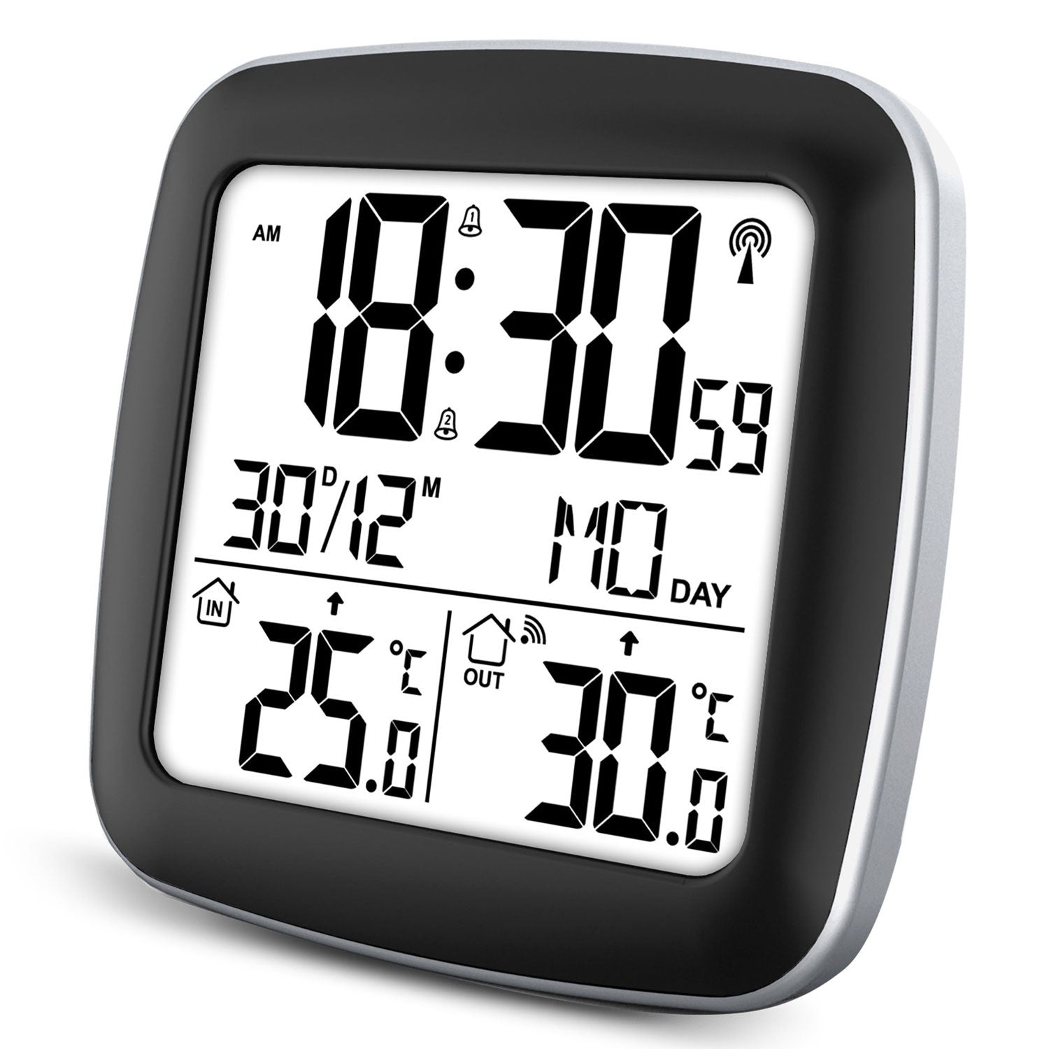 Meteorologinė stotis su sidabro ekranu BD-903