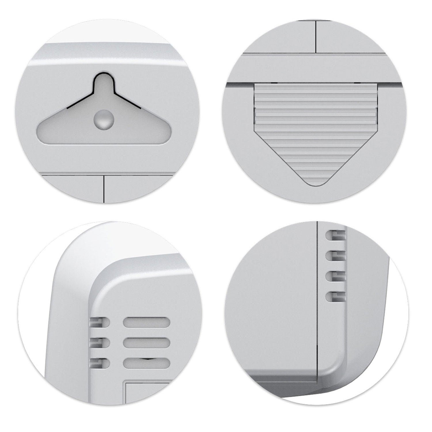 Meteorologinė stotis su sidabro ekranu BD-903
