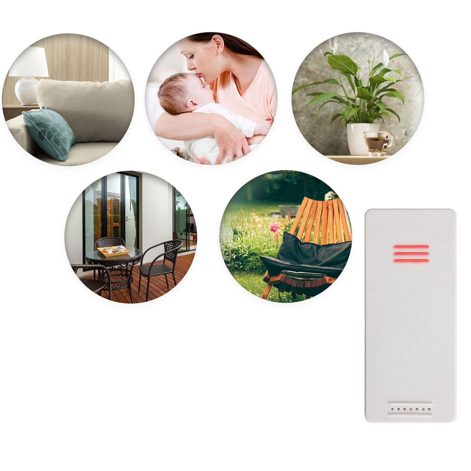 Meteorologinė stotis su sidabro ekranu BD-903