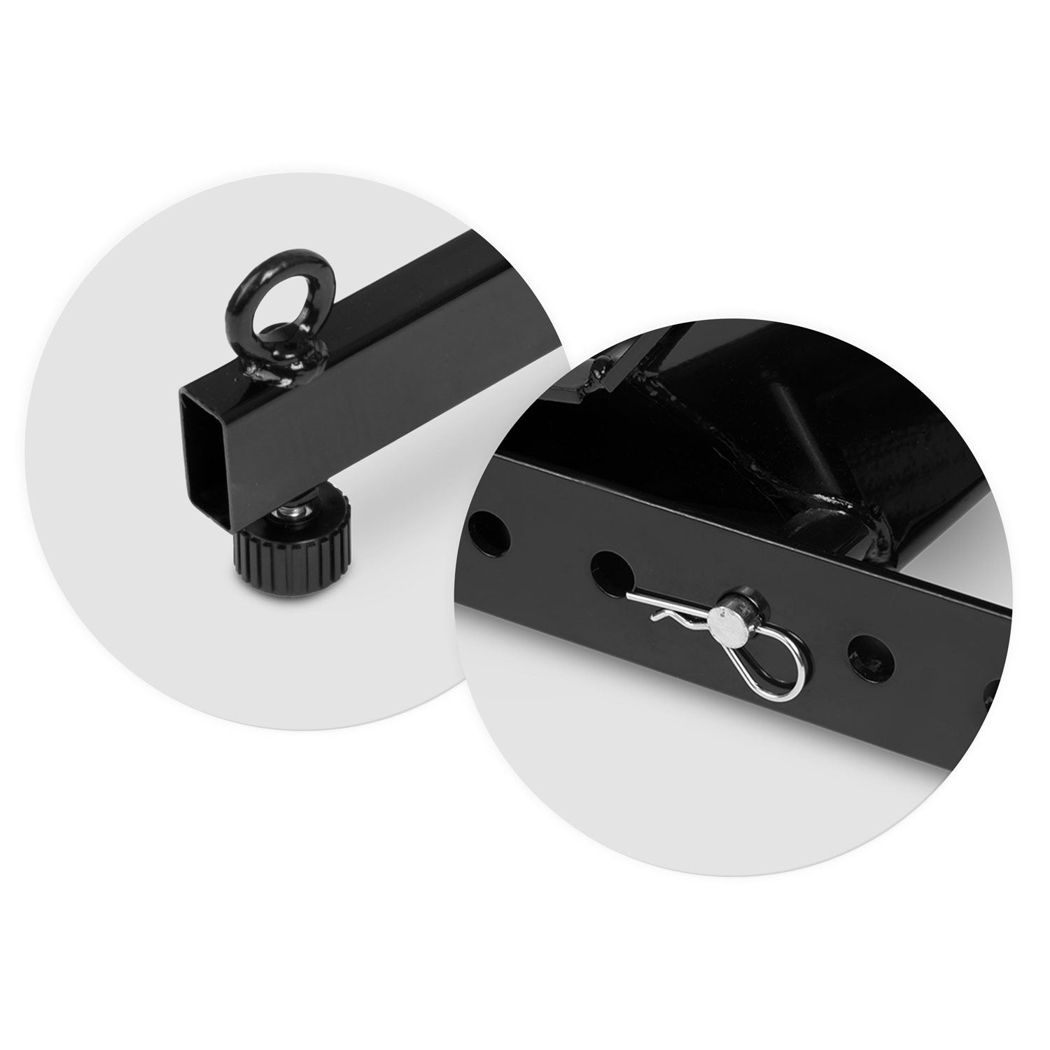 Motociklo stendai priekiniam ratui MT3 juodas