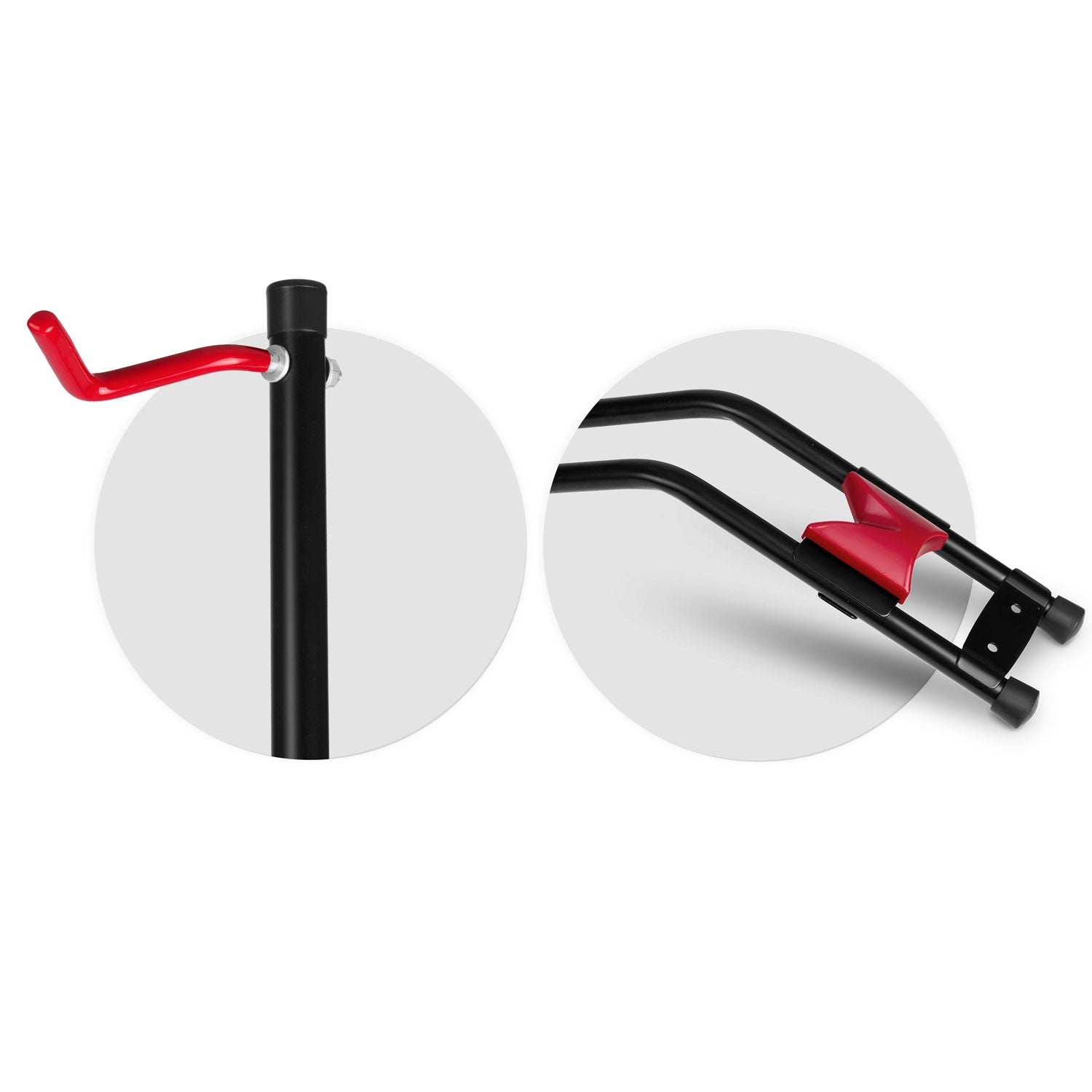 Dviračių stovas MB1 juodas plienas