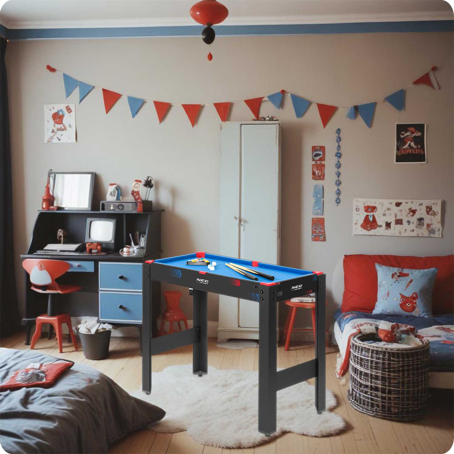 5v1 žaidimų stalas Neo-Sport NS-810