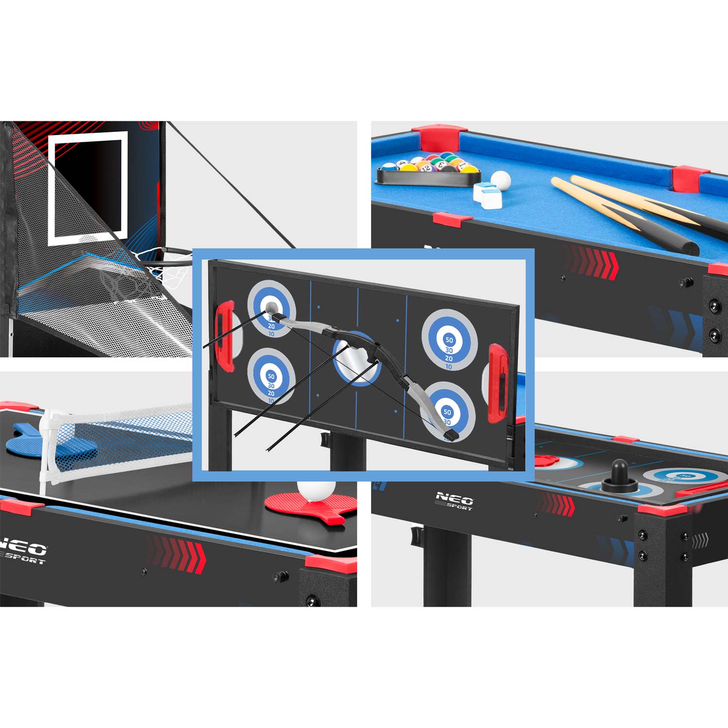 5v1 žaidimų stalas Neo-Sport NS-810