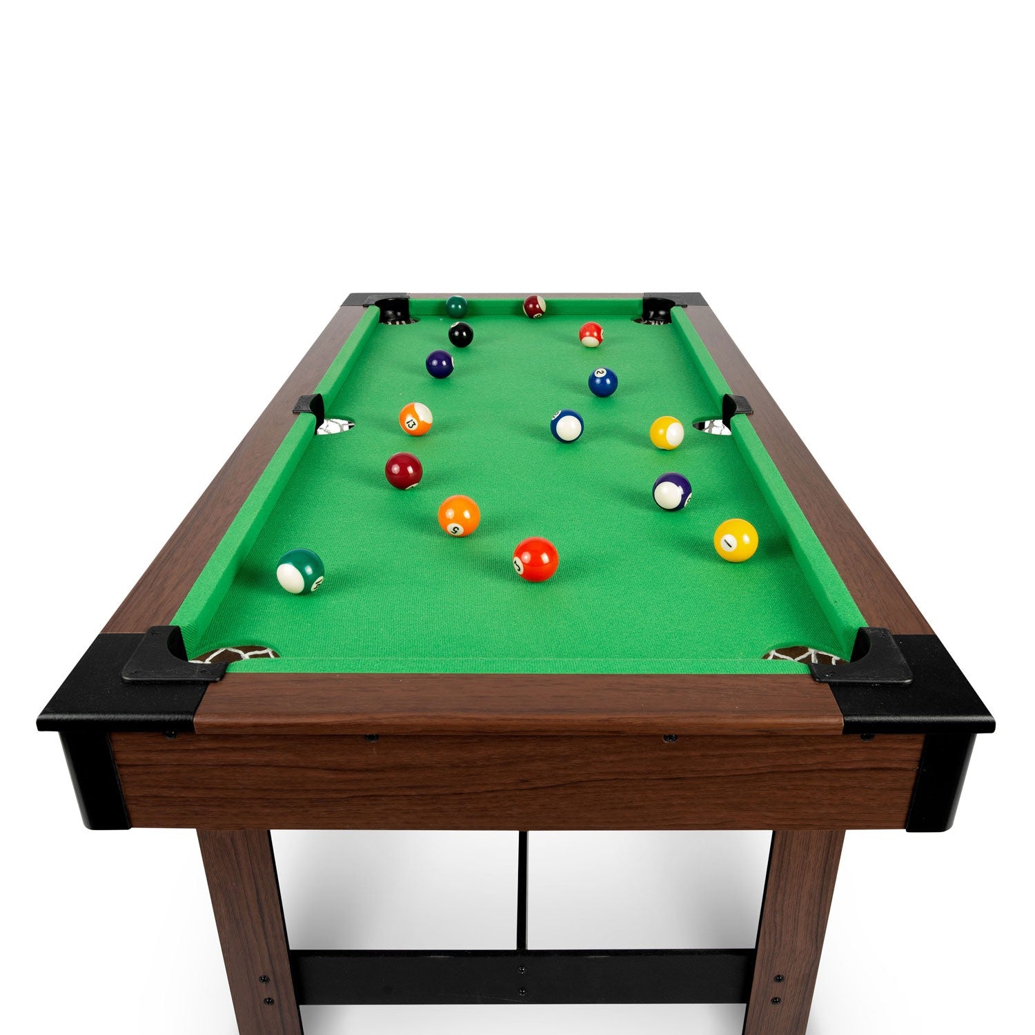 Biliardo stalas 122 x 61 x 76 cm NS-807 tamsiai ruda