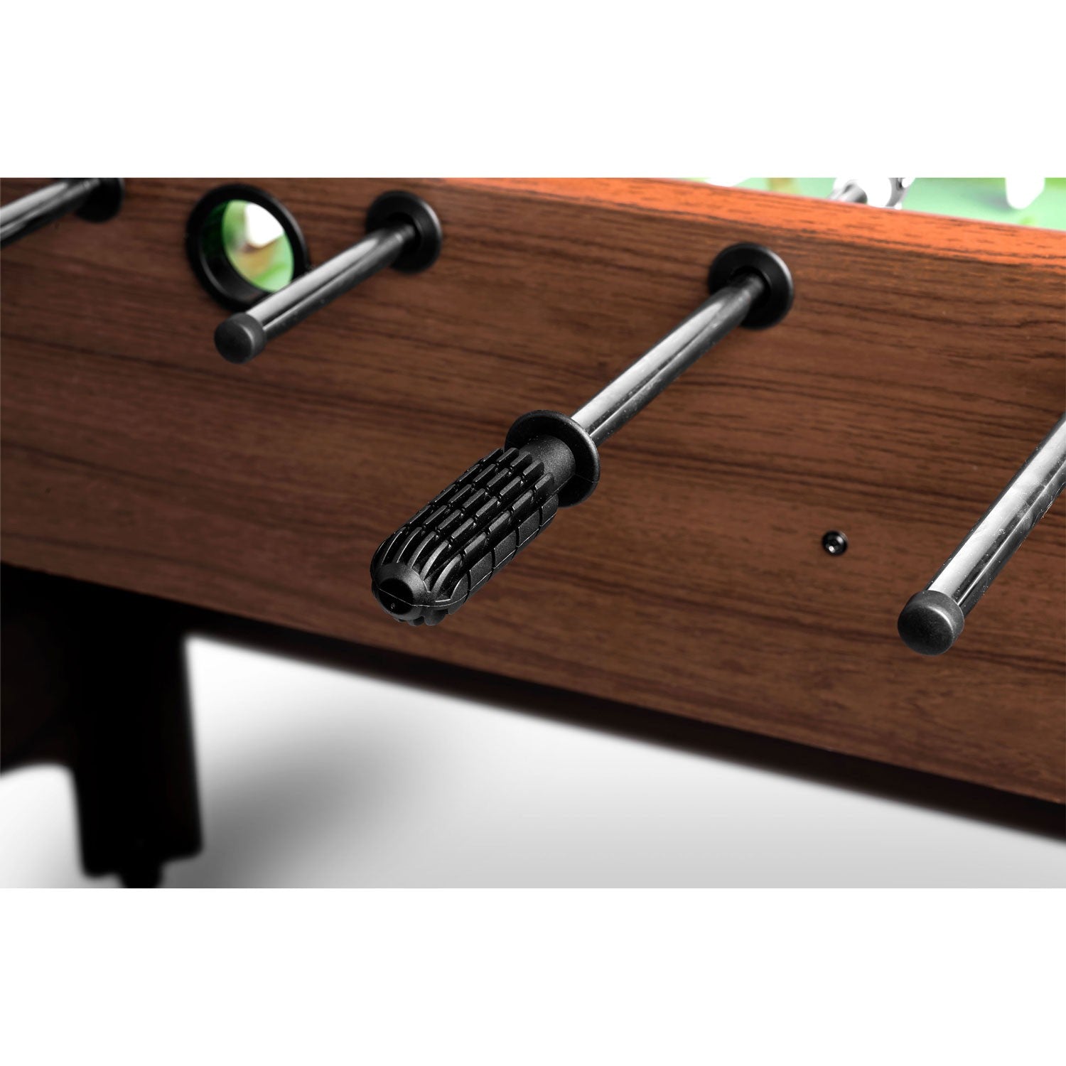 Neosport futbolo stalo 118x61x79 cm NS-804 tamsiai ruda