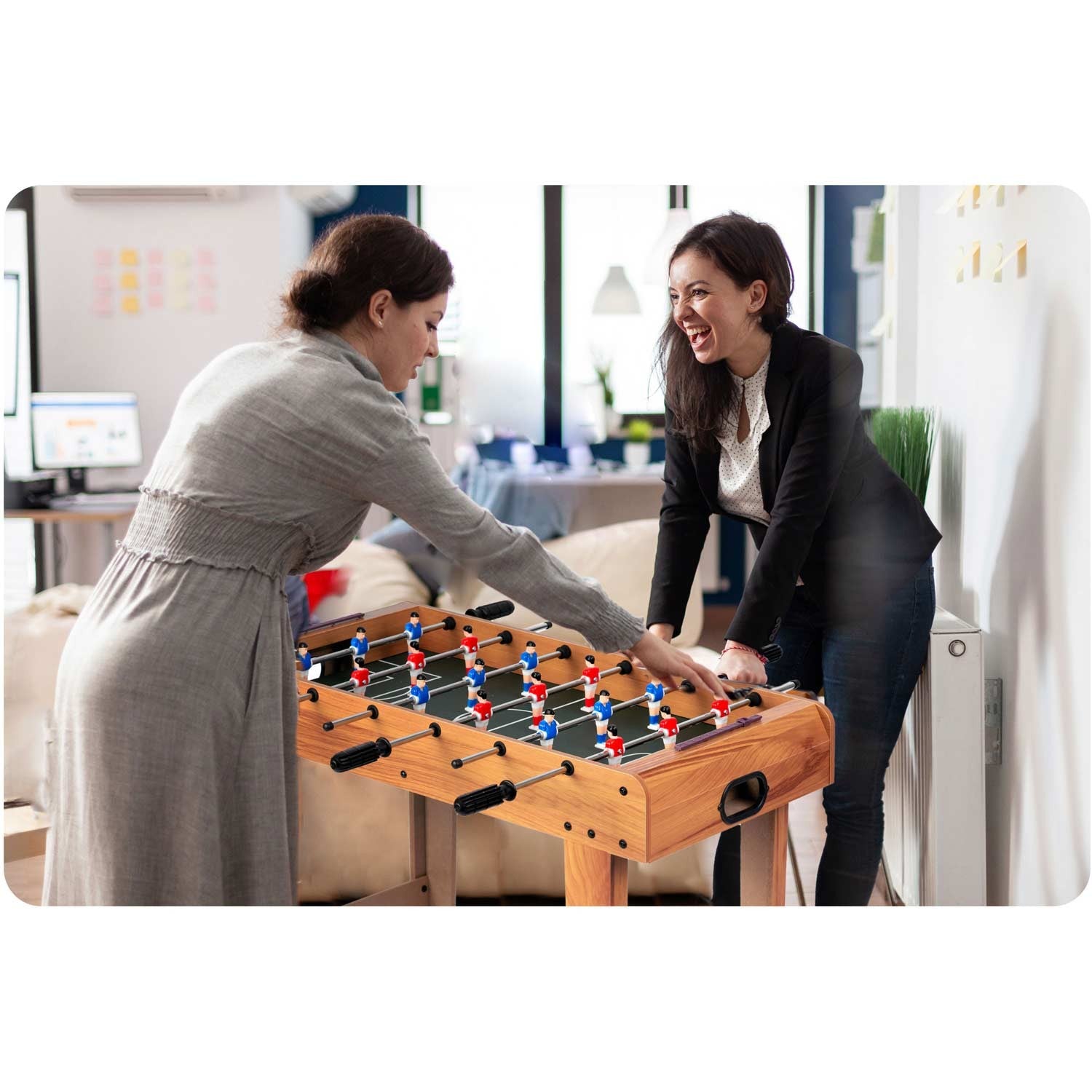 Neosport 70x37x62 cm NS-802 medinių futbolo stalo