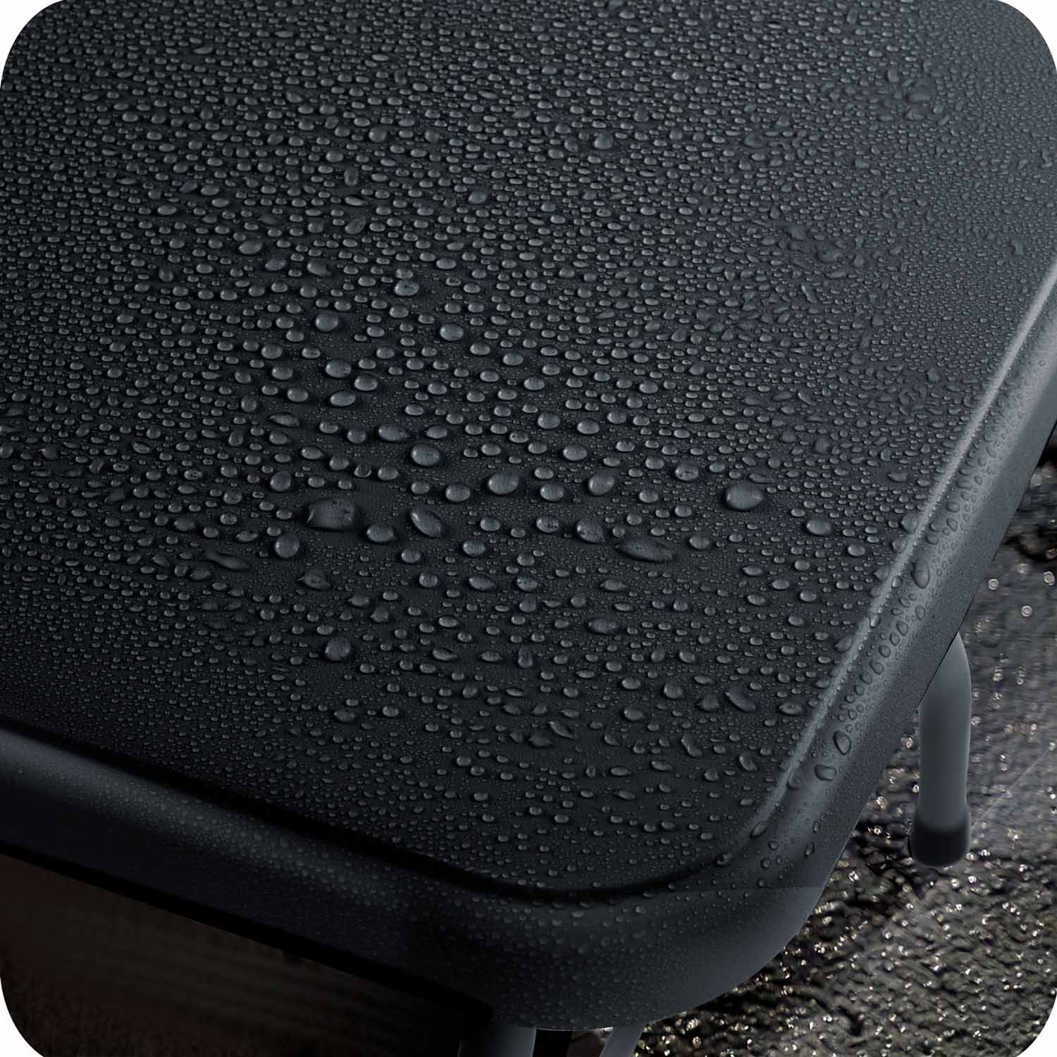 180 cm sulankstomas sodo stalas