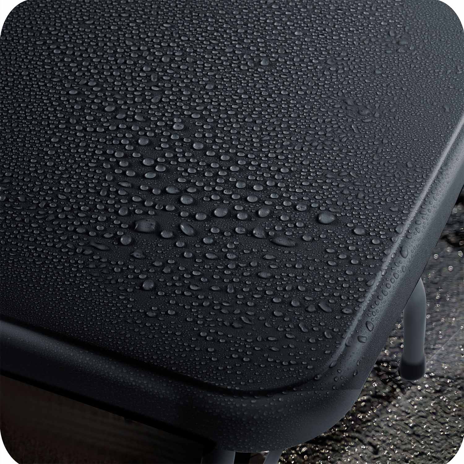 244 cm ilgio sulankstomas sodo stalas