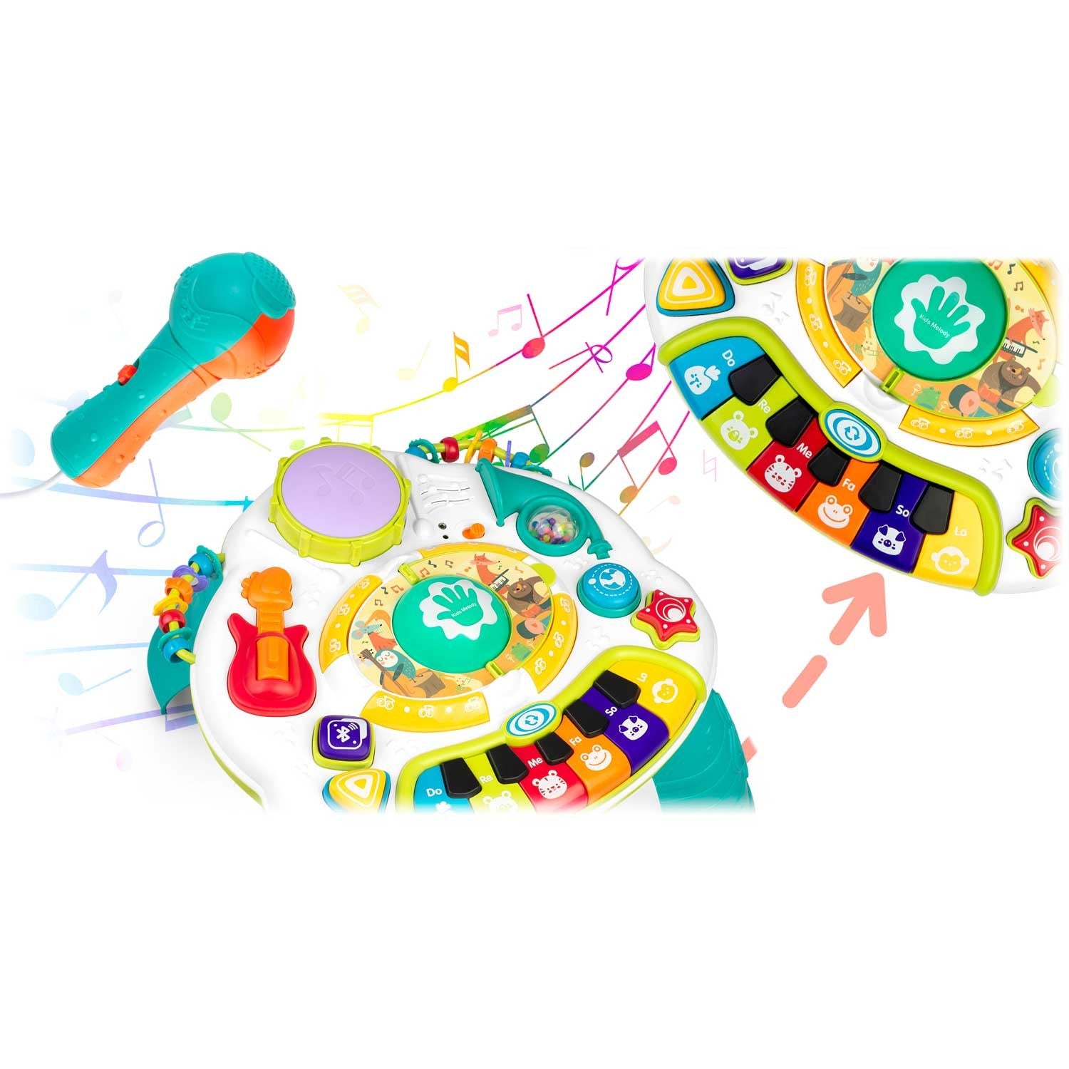 BT RK-812 mokomoji stalo muzika