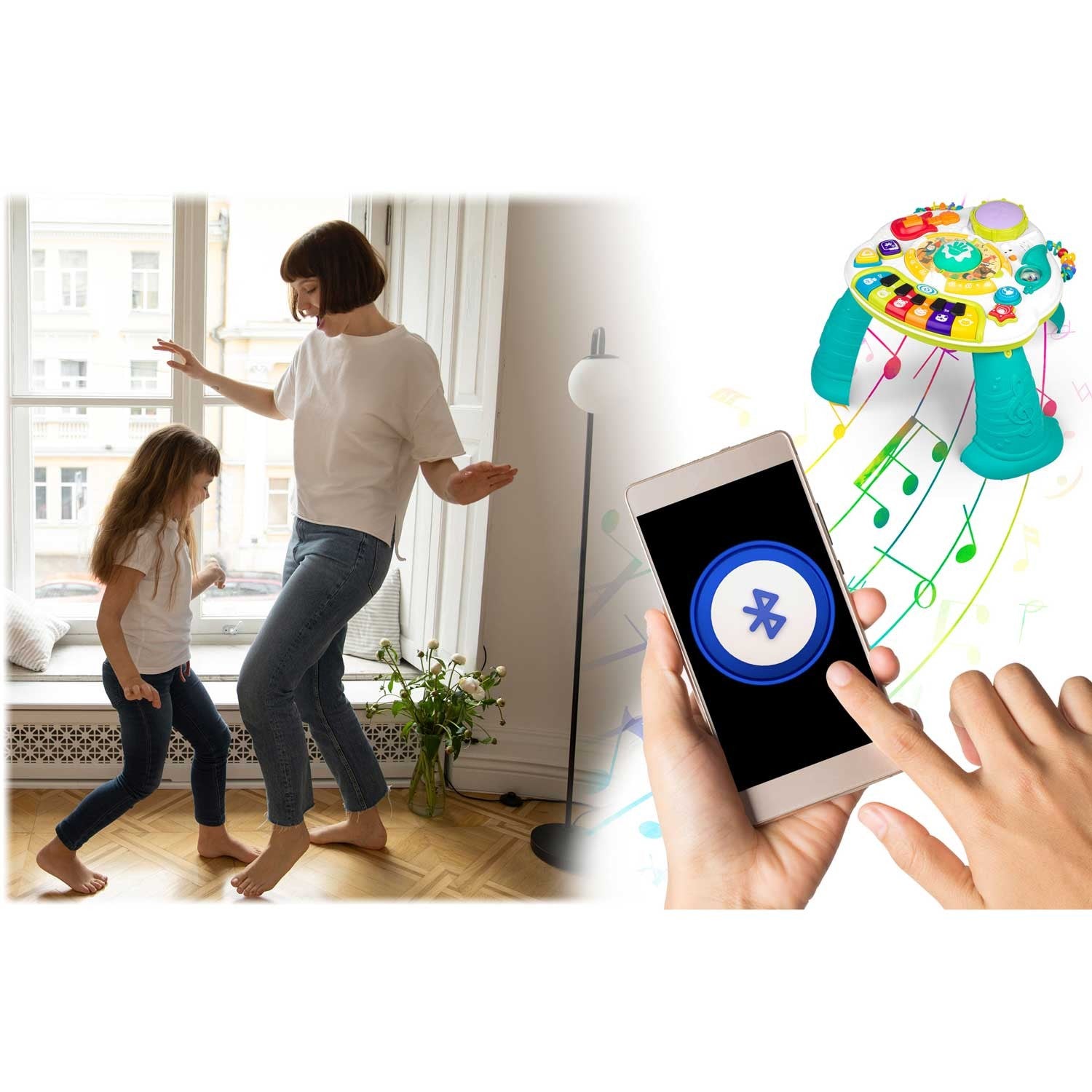 BT RK-812 mokomoji stalo muzika