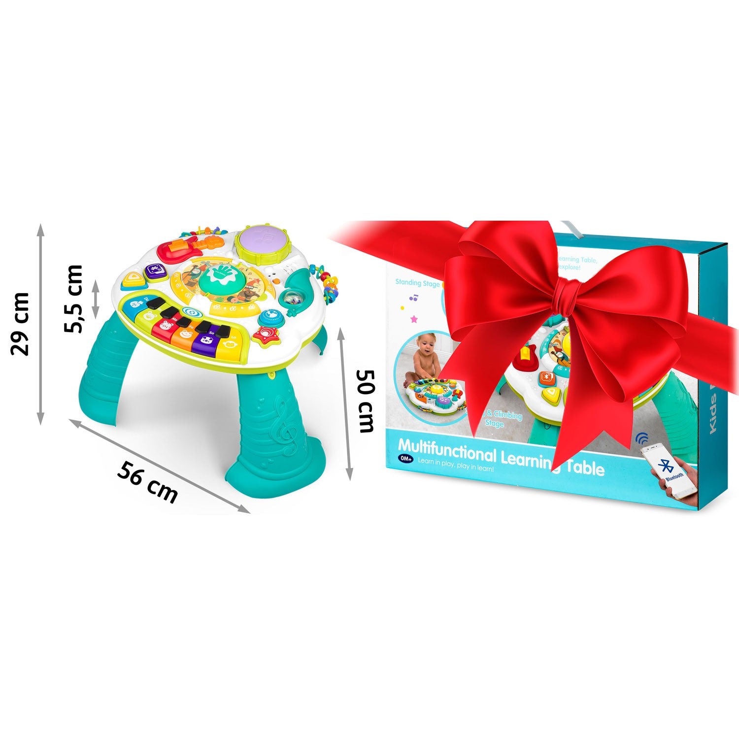 BT RK-812 mokomoji stalo muzika