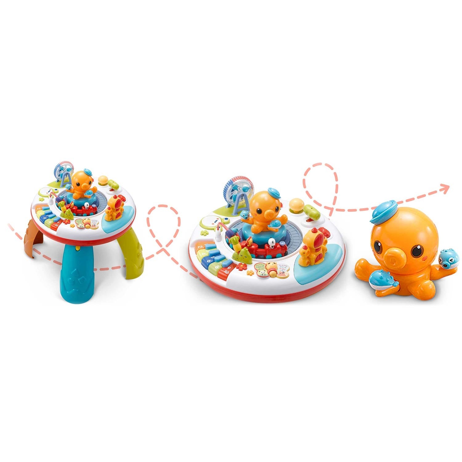 Ricokids 781800 muzikos ir garso mokymosi stalas