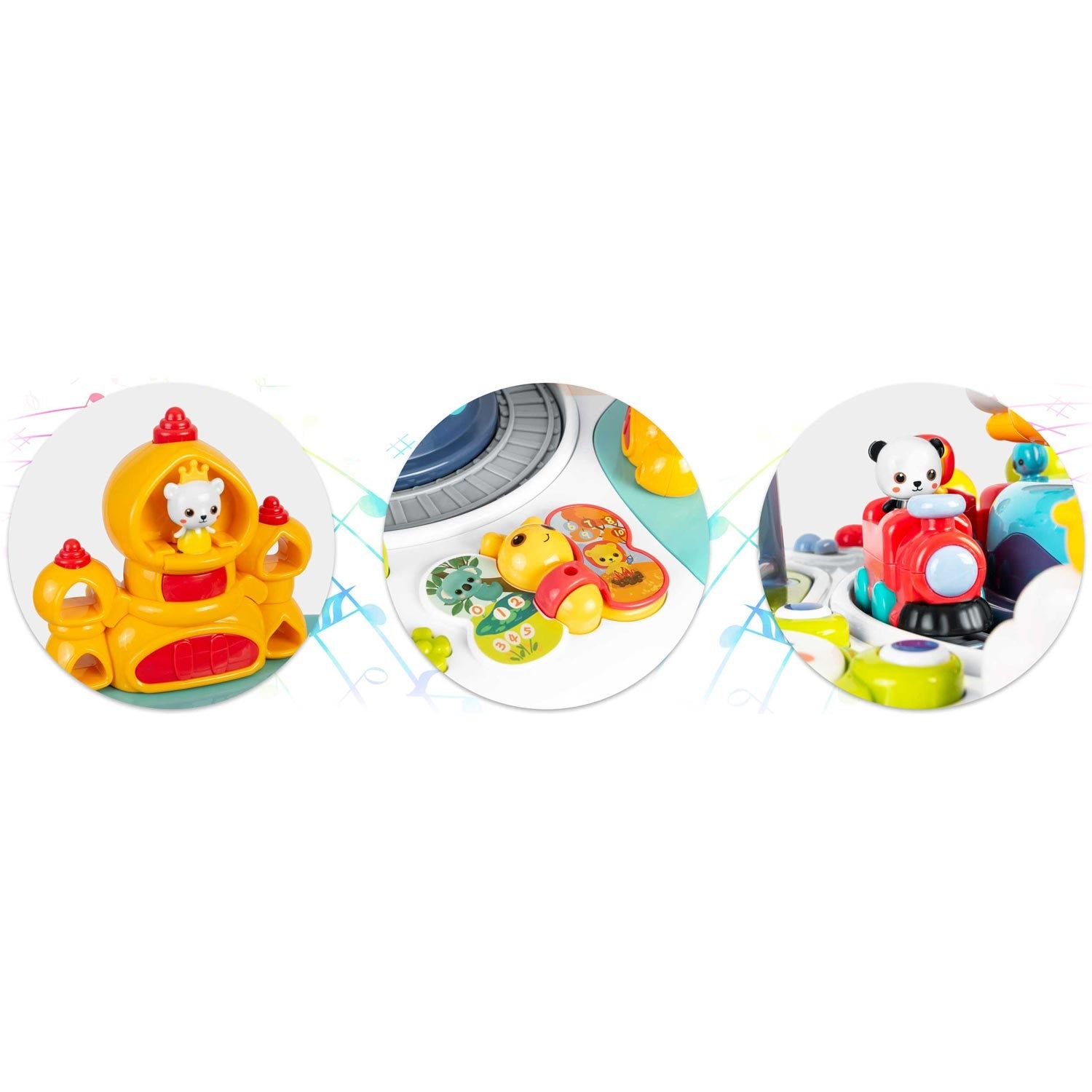 Ricokids 781800 muzikos ir garso mokymosi stalas