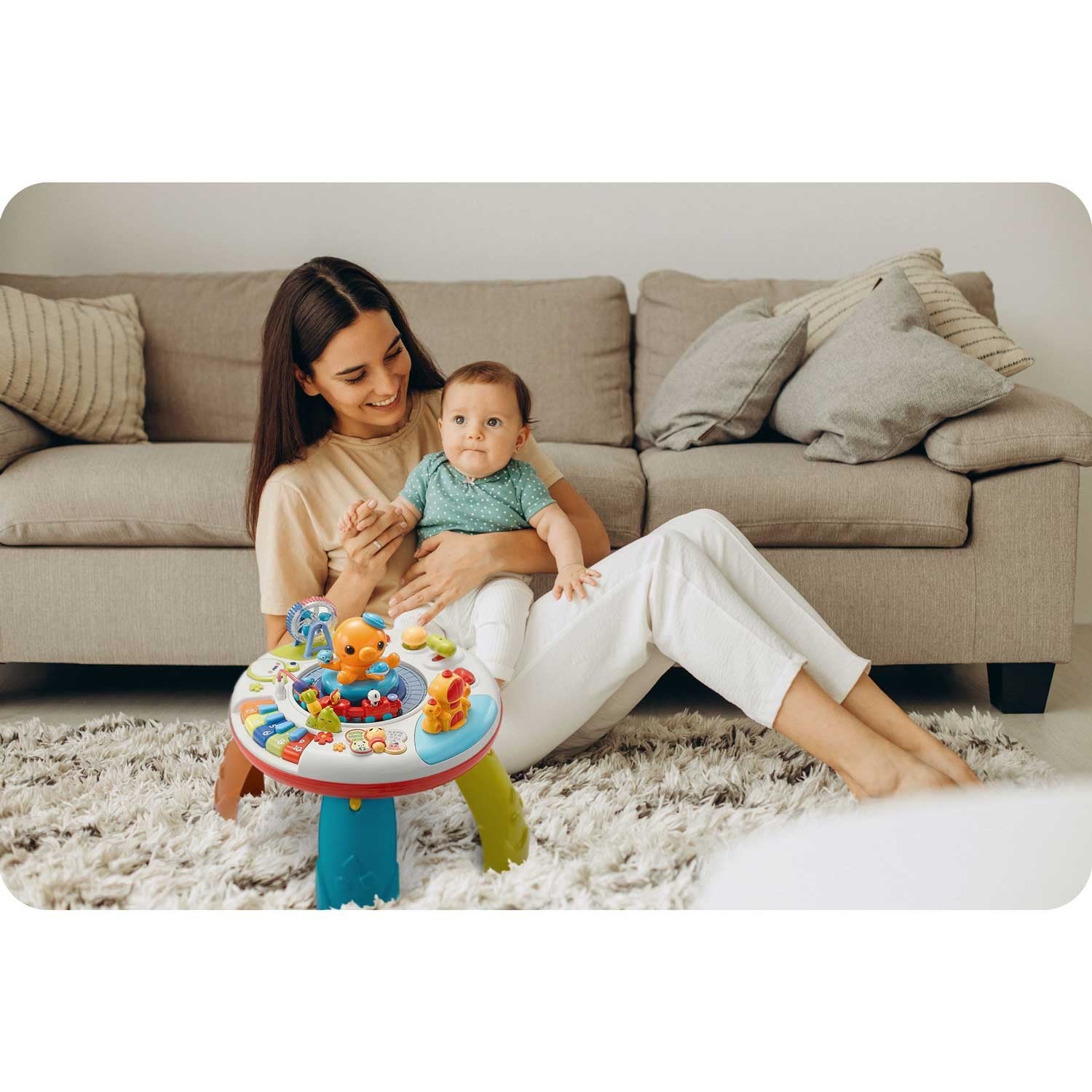 Ricokids 781800 muzikos ir garso mokymosi stalas