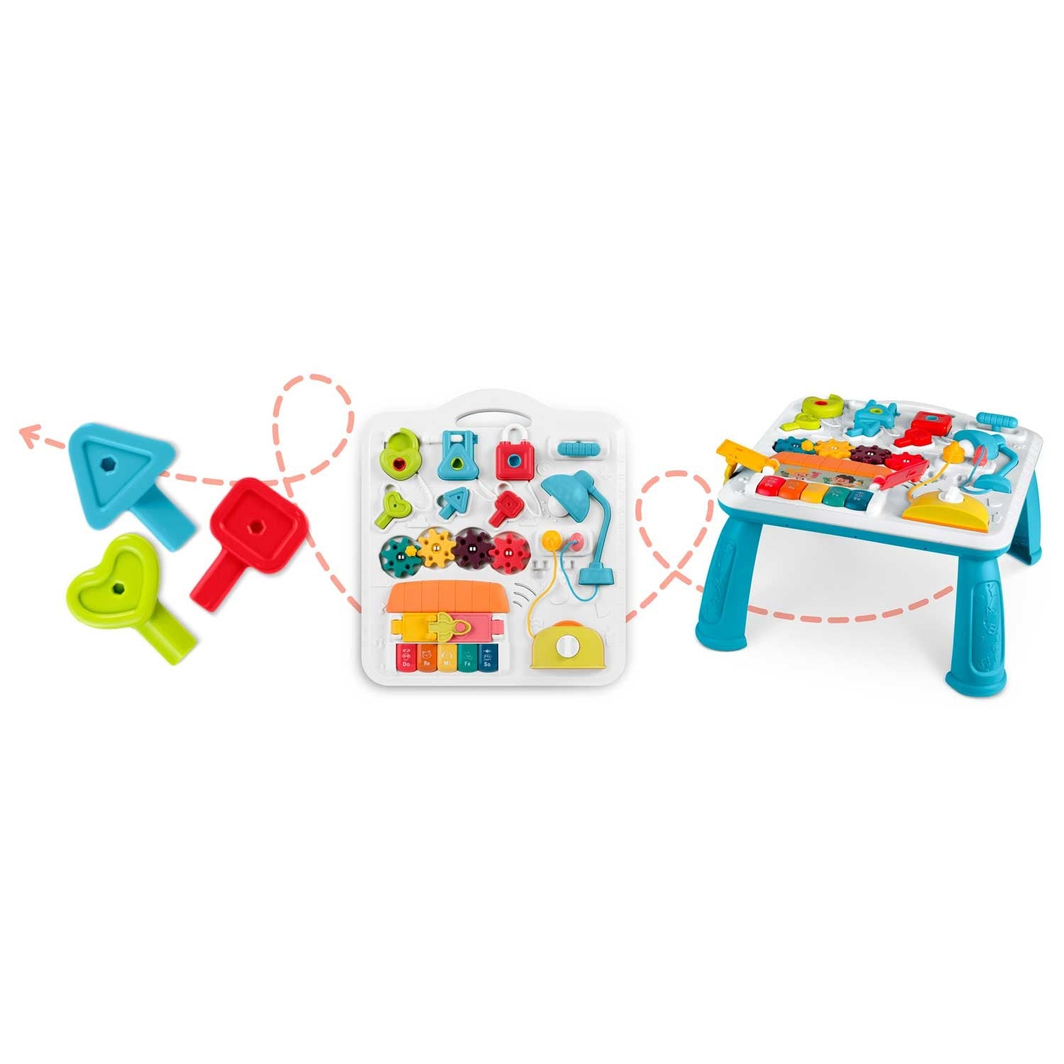 Ricokids 782000 muzikos ir garso mokymo stalas