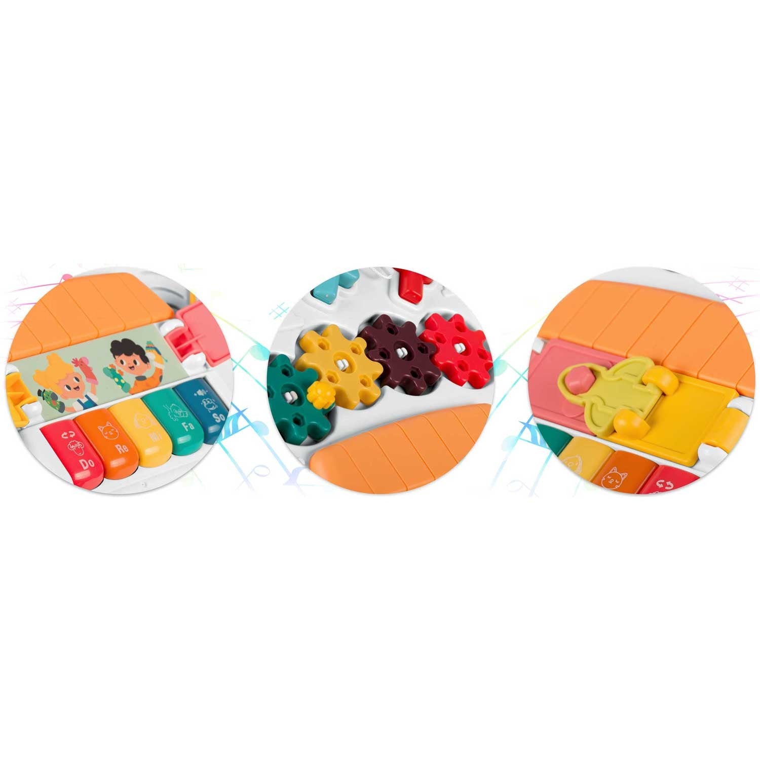 Ricokids 782000 muzikos ir garso mokymo stalas